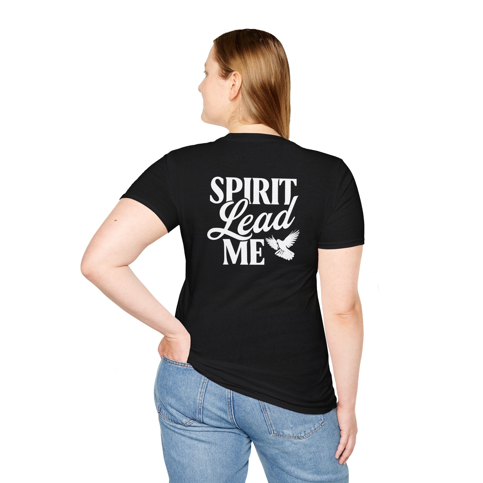 Spirit Lead Me Christian T-Shirt – Bible Verse Shirt | Faith-Based Apparel for Women