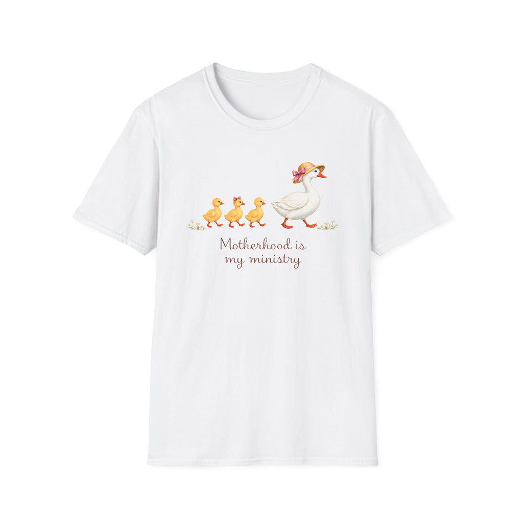 Motherhood Is My Ministry Gildan Tshirt | Christian Mom T-Shirt | Mother’s Day Gift