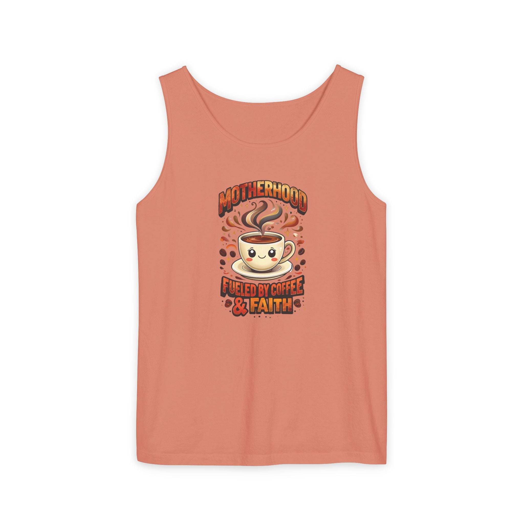 Motherhood Comfort Colors Tank Top | Relaxed Garment-Dyed Cotton Tee | Women’s Gift