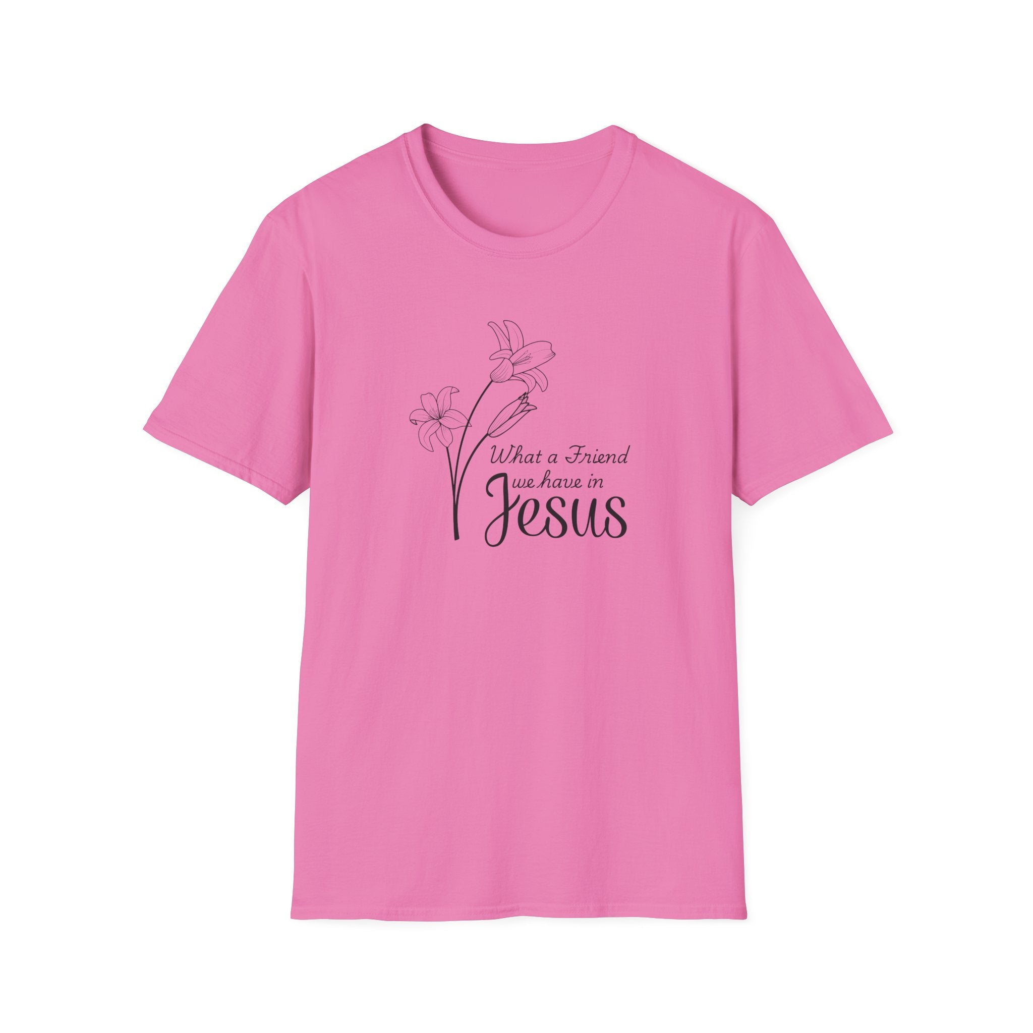 What a Friend We Have in Jesus Gildan Christian T-Shirt |  Faith Graphic Tee | Christian Gifts