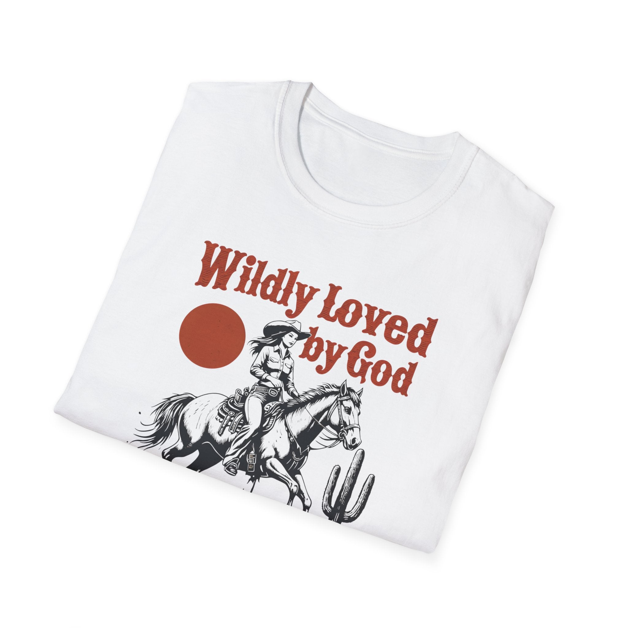 Wildly Loved by God Christian Gildan T-Shirt | Women’s Faith Shirt | Religious Gift Tee