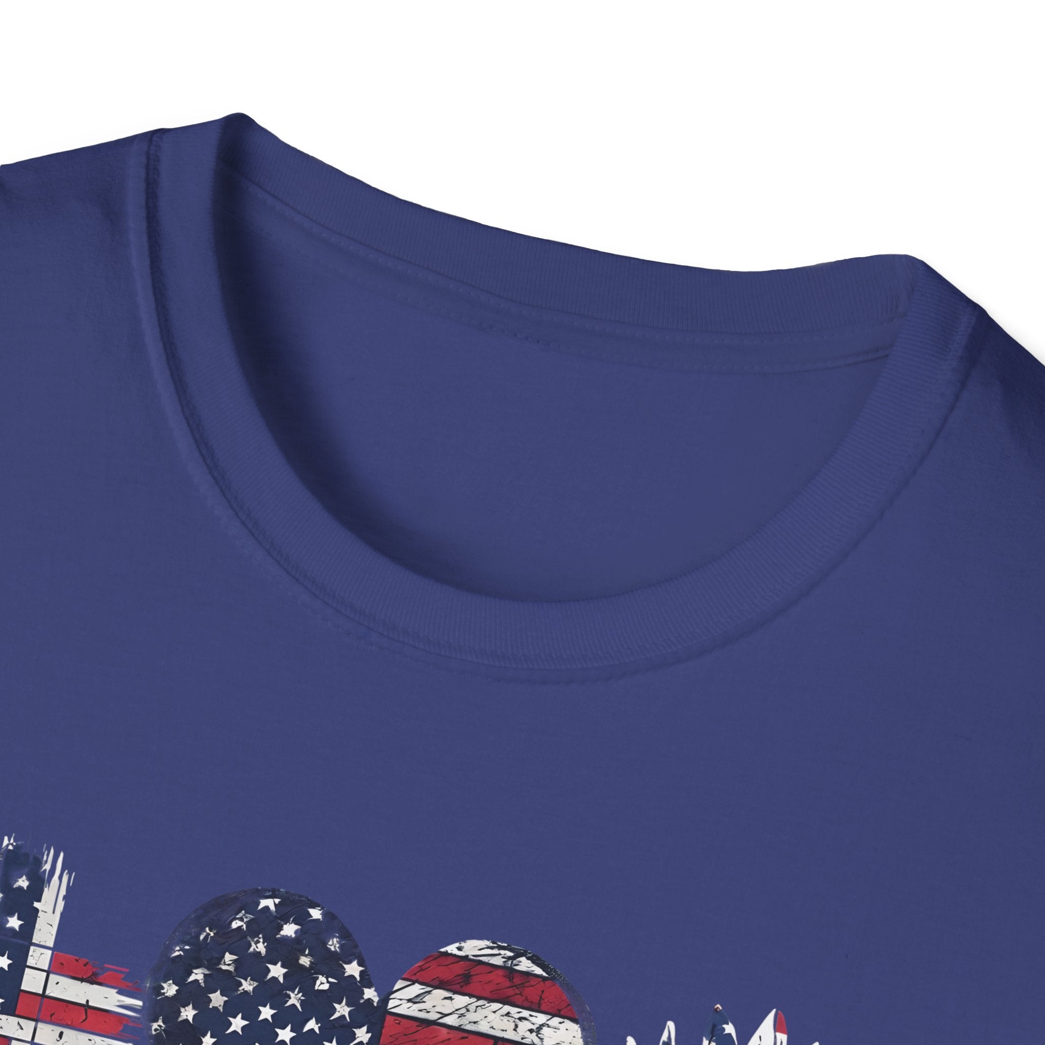 Jesus Love America Shirt | Patriotic Christian T-Shirt | Faith Based 4th of July Outfit