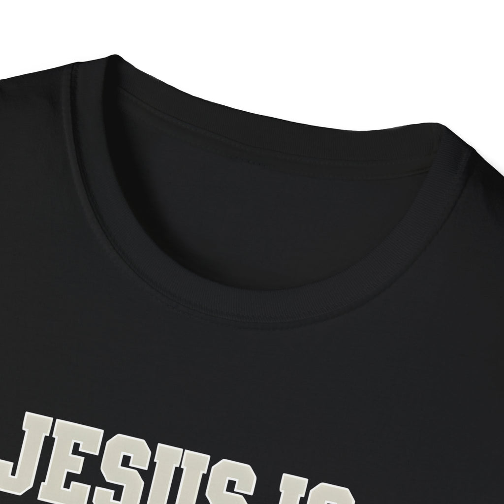 Jesus is King Unisex Gildan Softstyle T-Shirt | Christian Faith Apparel | Christian Gifts