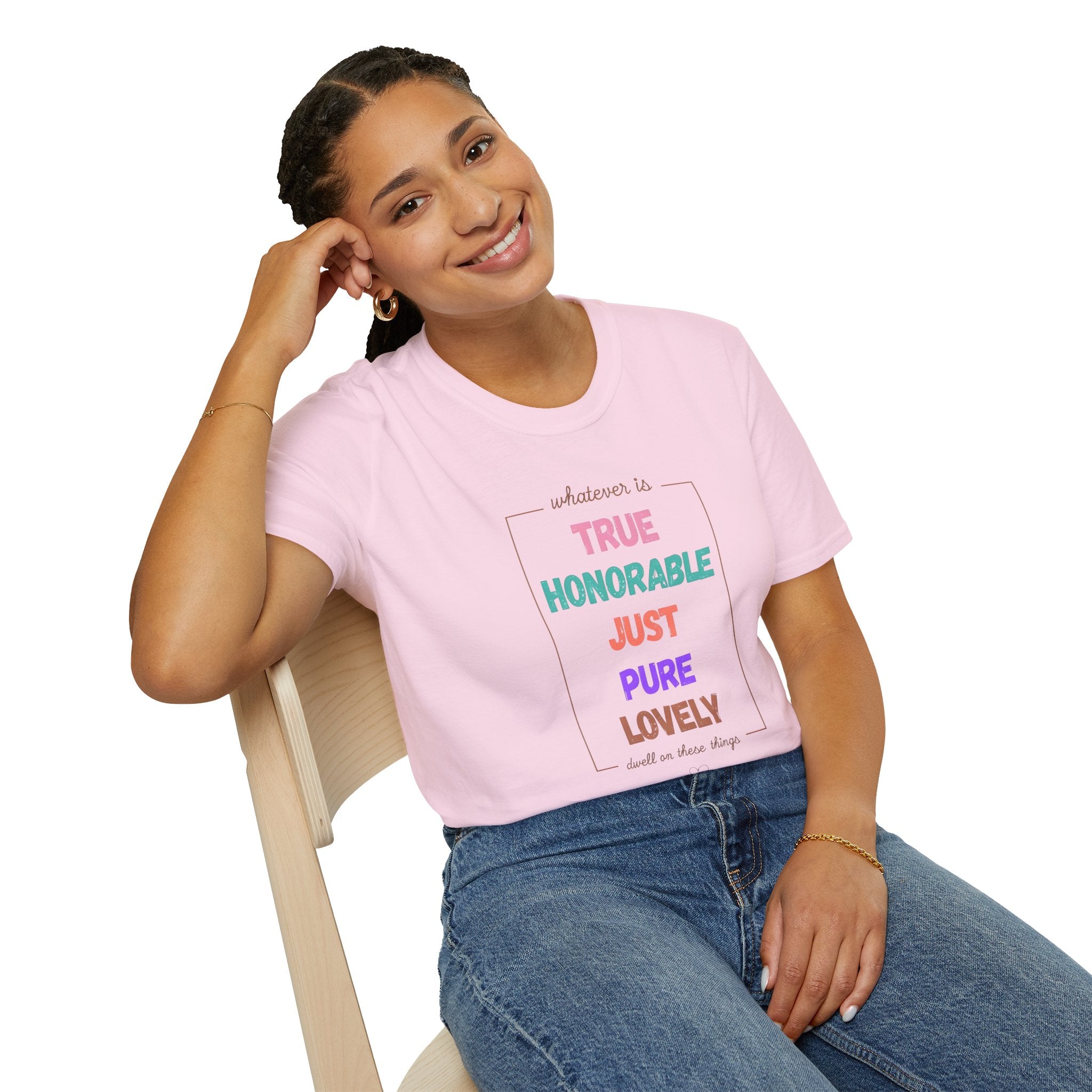 Philippians 4 Gildan Christian T-Shirt | Faith-Based Apparel | Bible Verse Tee | Christian Gift Idea | Inspirational Jesus Shirt