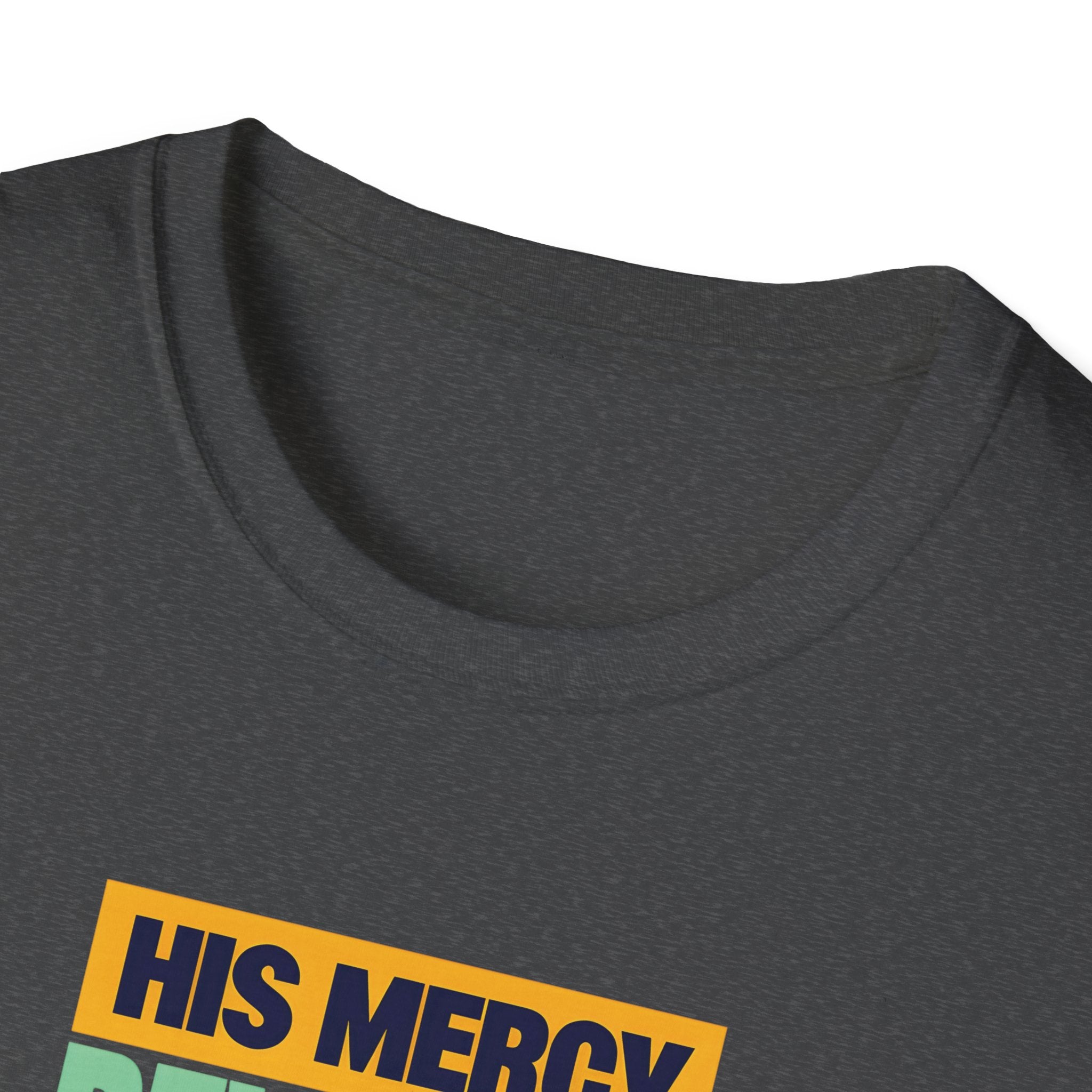 His Mercy Rewrote My Story Christian Gildan T-Shirt Unisex Softstyle Religious Tee Gift