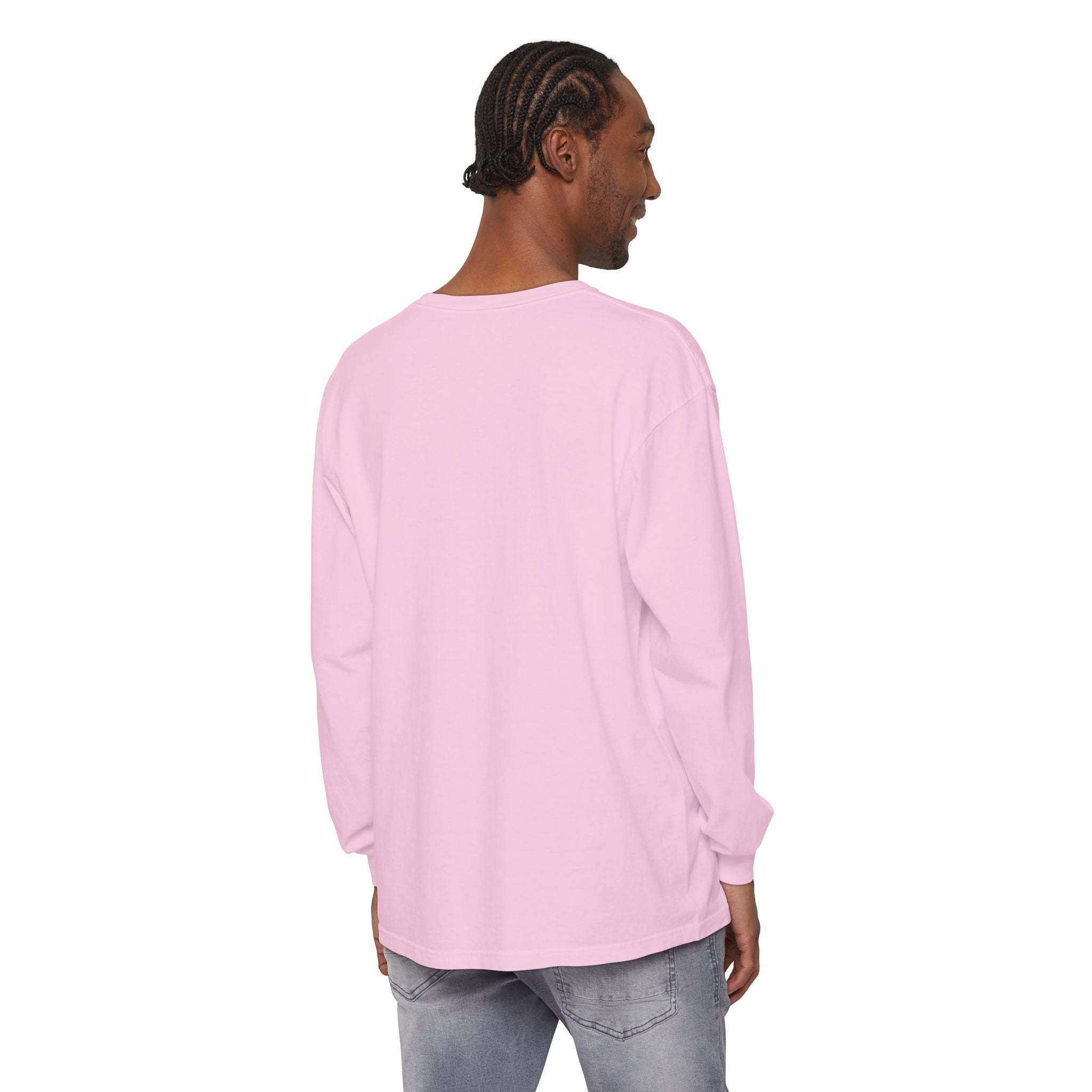 Jesus Comfort Colors Christian Long Sleeve Shirt | Faith Graphic Tee | Garment Dyed Cotton