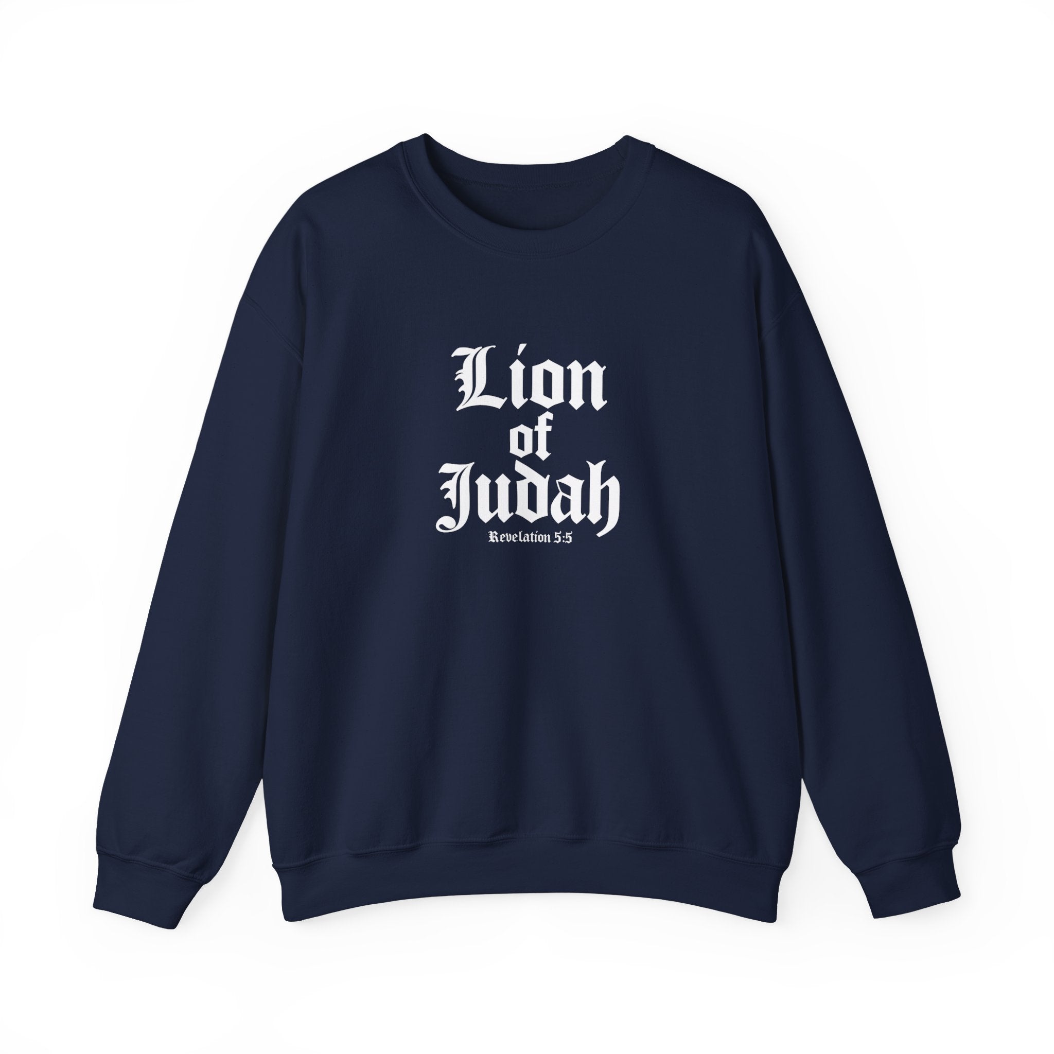 Lion of Judah Christian Gildan Unisex Sweatshirt | Crewneck Pullover | Christian Gift