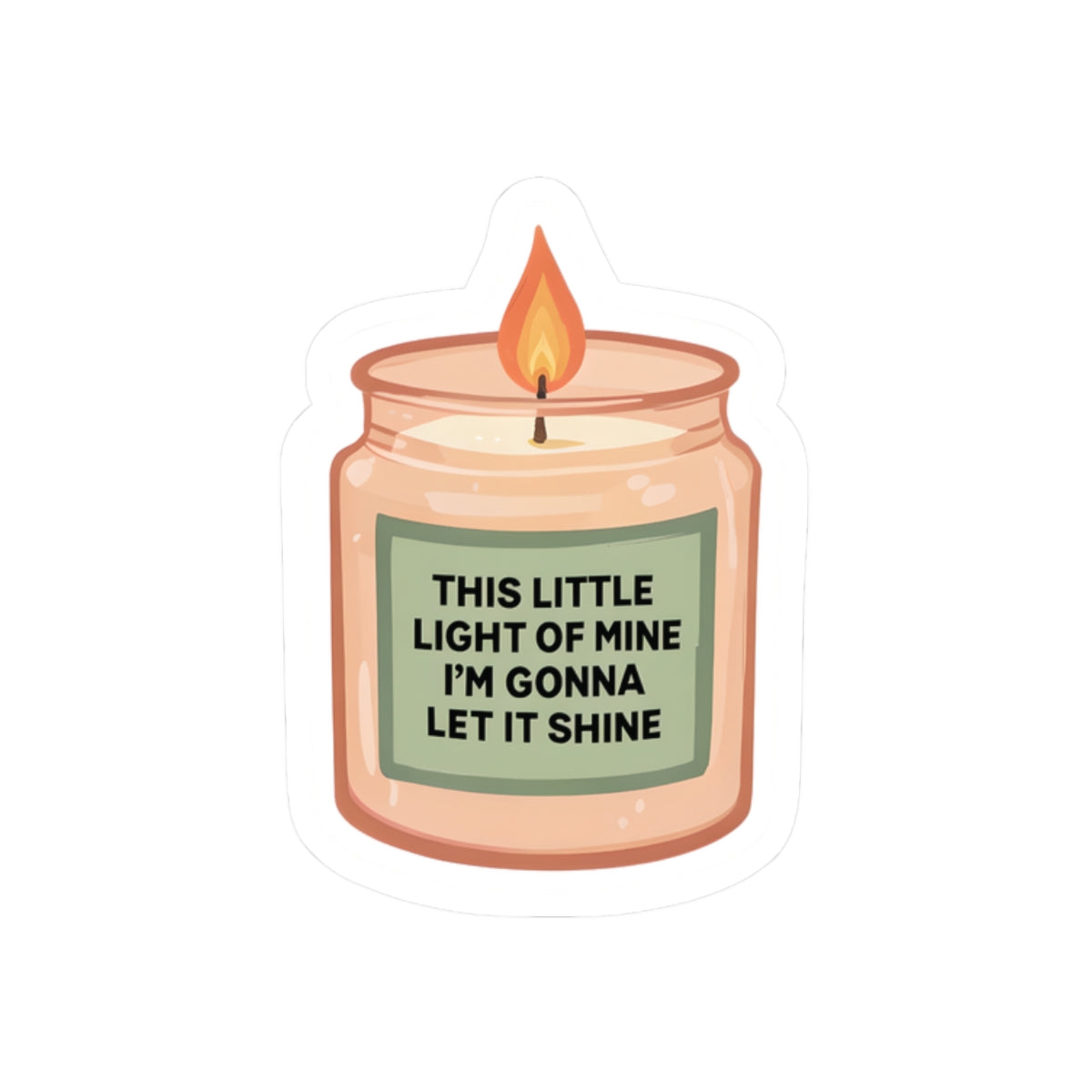 This Little Light of Mine I’m Gonna Let It Shine Christian Sticker | Faith Vinyl