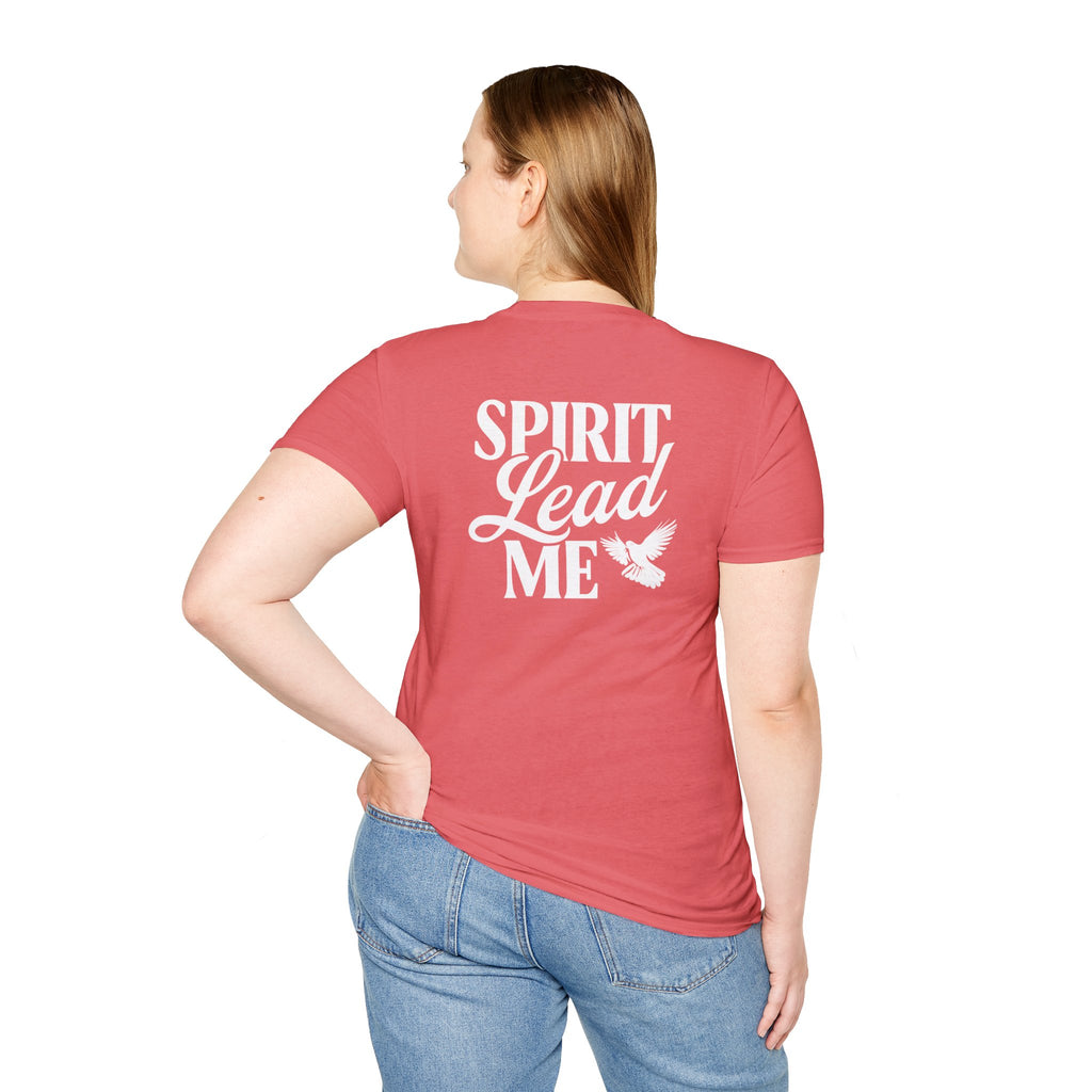 Spirit Lead Me Christian T-Shirt – Bible Verse Shirt | Faith-Based Apparel for Women