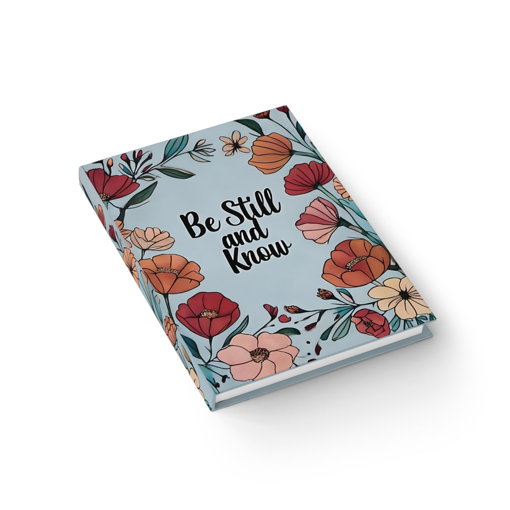 Be Still and Know Christian Journal | Prayer Journal | Sermon Notes | Christian Scripture Gift