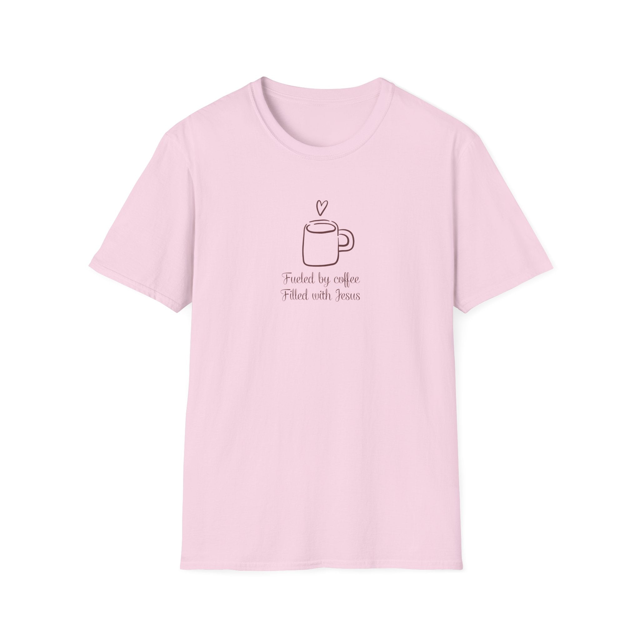 Christian Coffee and Jesus Gildan Unisex Tshirt | Faith Based Graphic Tee | Christian Gift