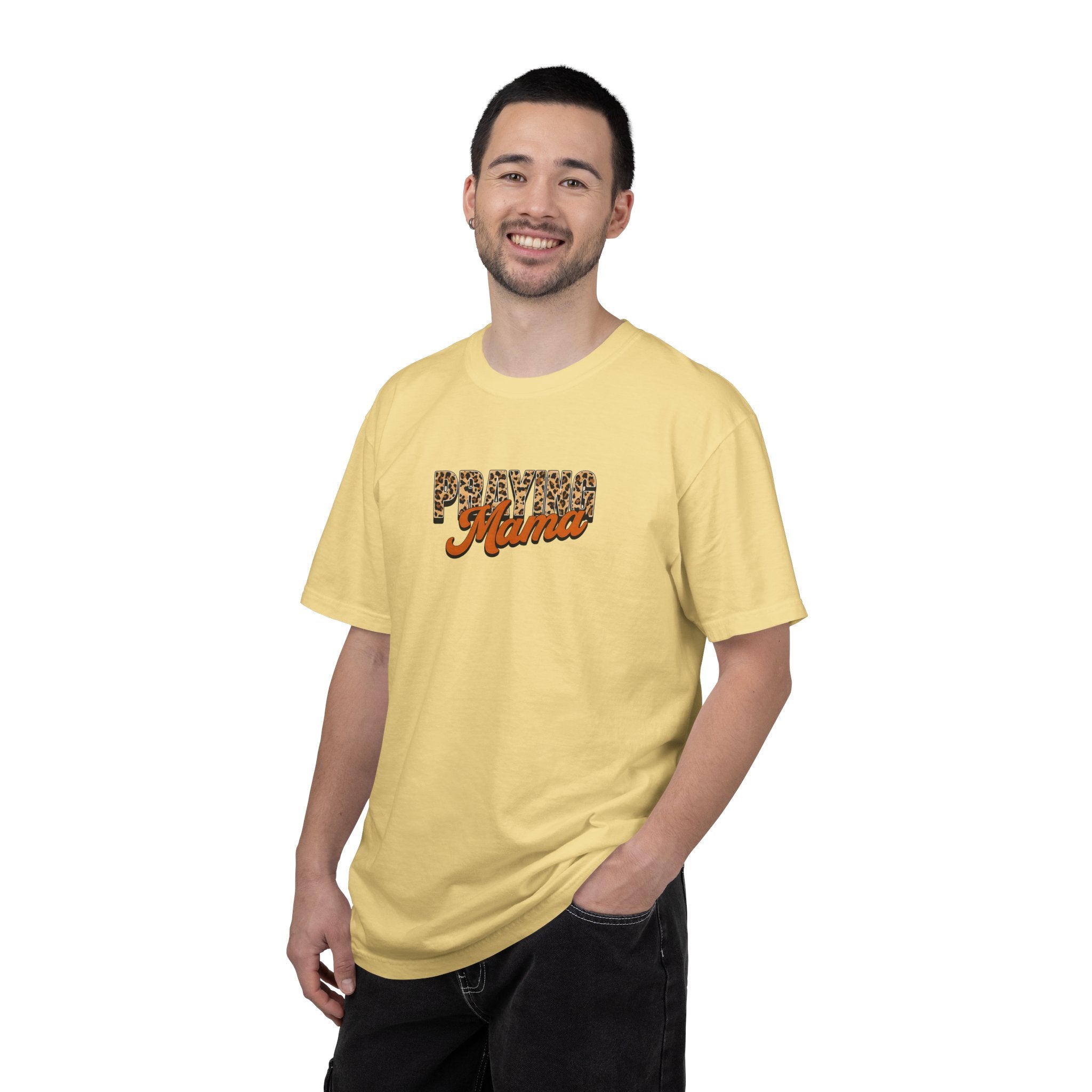 Praying Mama Comfort Colors Unisex Garment-Dyed Christian Tshirt | Cozy Casual Christian Gift | S-4XL