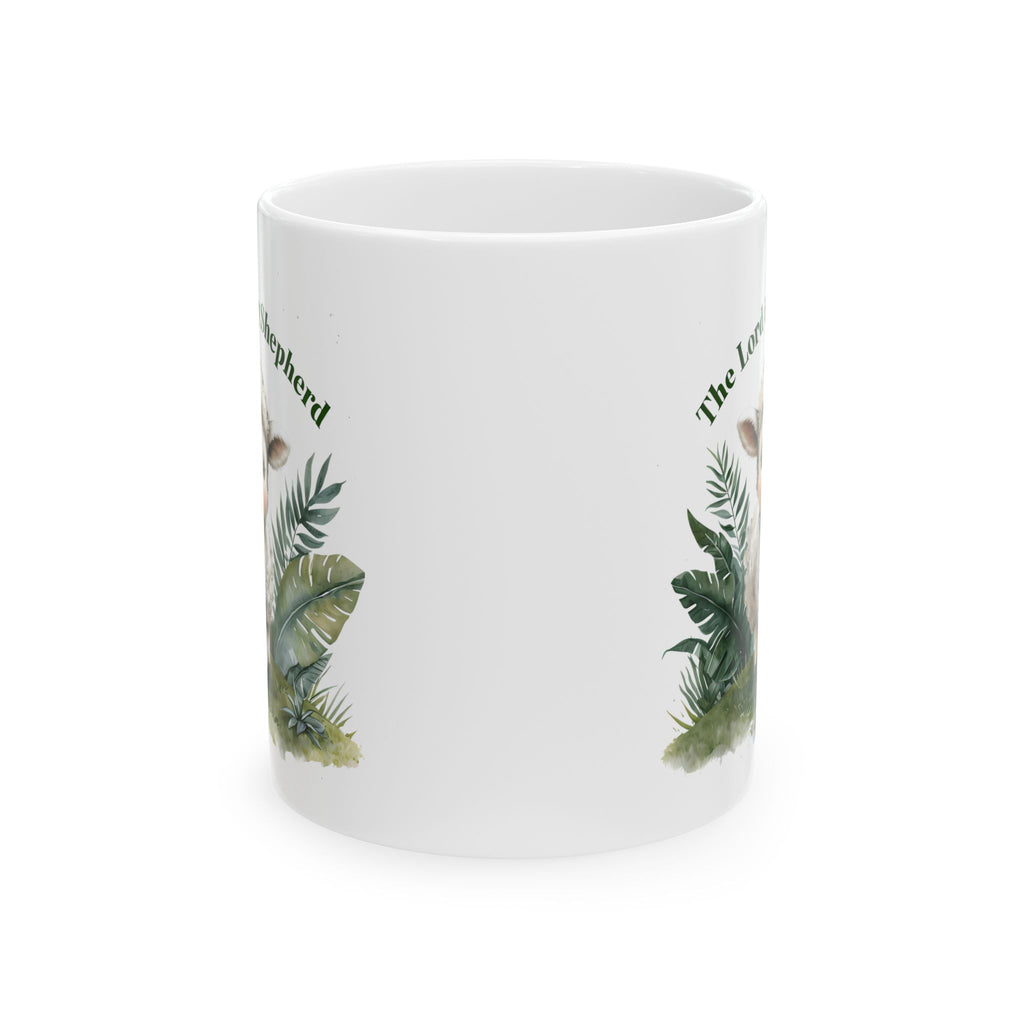 The Lord Is My Shepherd Mug – Christian Coffee Mug – Bible Verse Christian Gift
