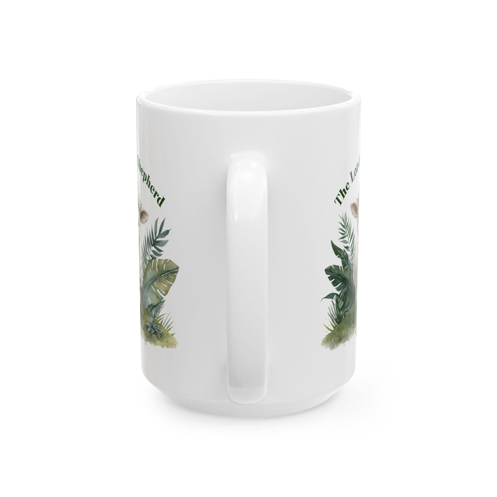 The Lord Is My Shepherd Mug – Christian Coffee Mug – Bible Verse Christian Gift
