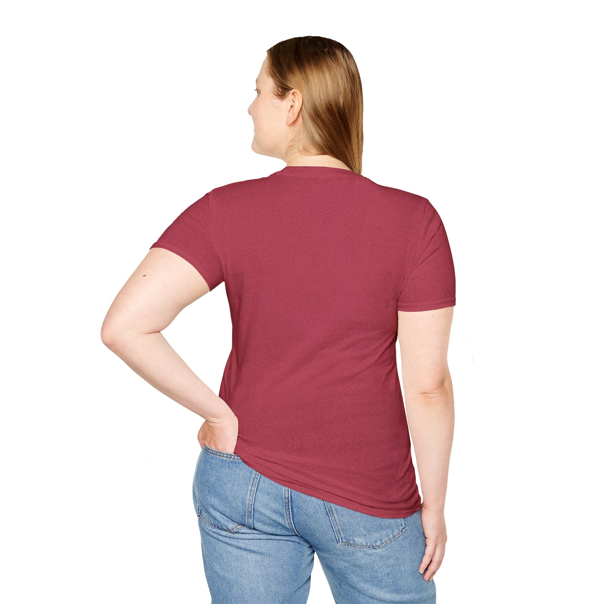 Created with Purpose Carried By Grace Christian Floral Gildan T-Shirt Women’s Faith Shirt Minimalist Design Soft Cotton Tee
