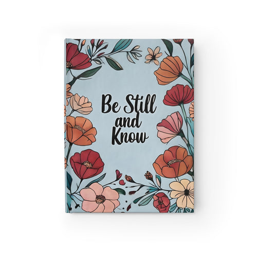 Be Still and Know Christian Journal | Prayer Journal | Sermon Notes | Christian Scripture Gift