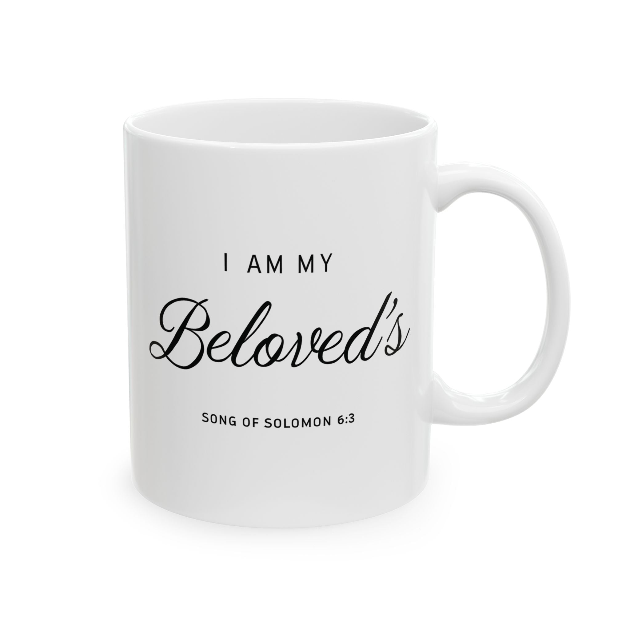 Song of Solomon 6:3 Ceramic Coffee Mug | 11oz 15oz | Christian Gift