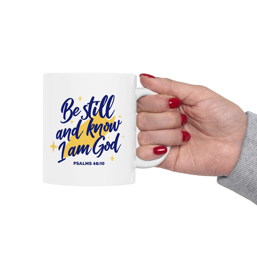 Be Still & Know – Christian Coffee Mug | Perfect for Coffee Lovers and Faith-Based Gifts