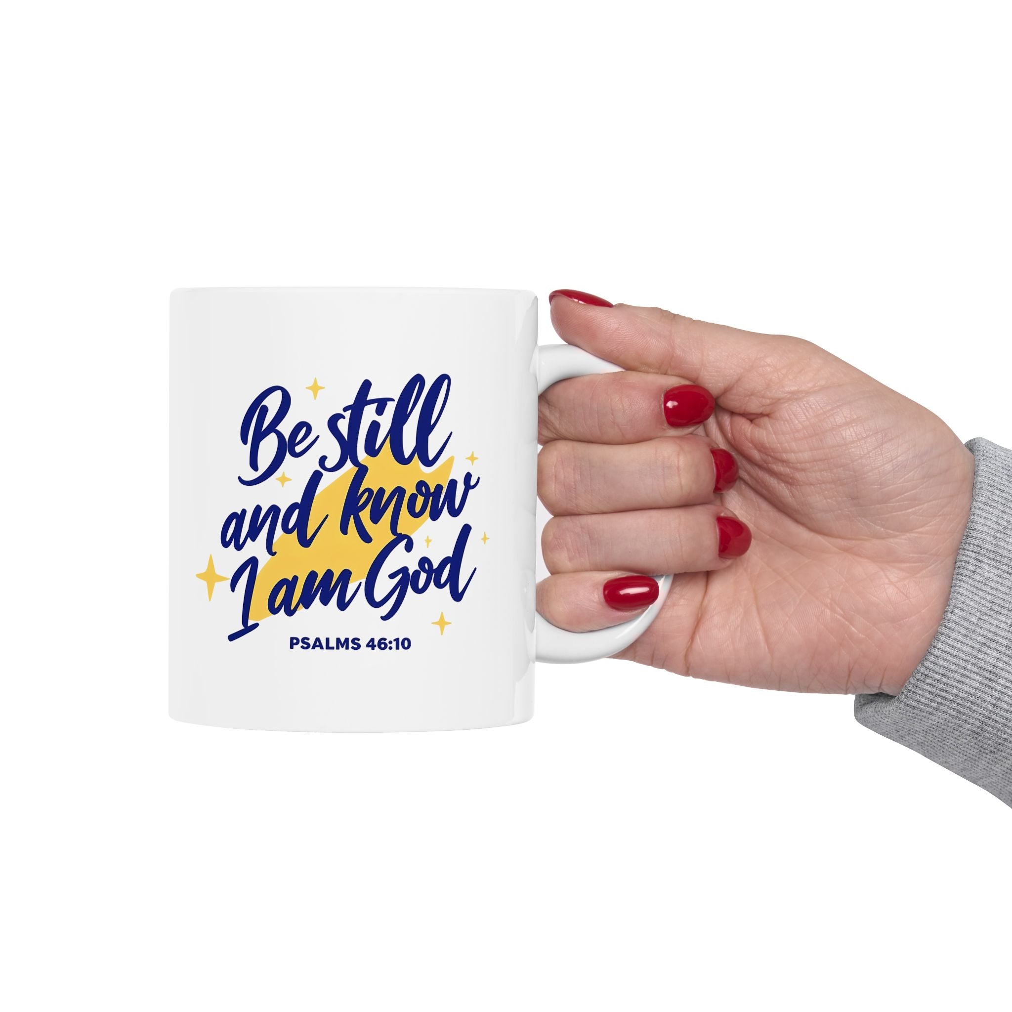 Be Still & Know – Christian Coffee Mug | Perfect for Coffee Lovers and Faith-Based Gifts
