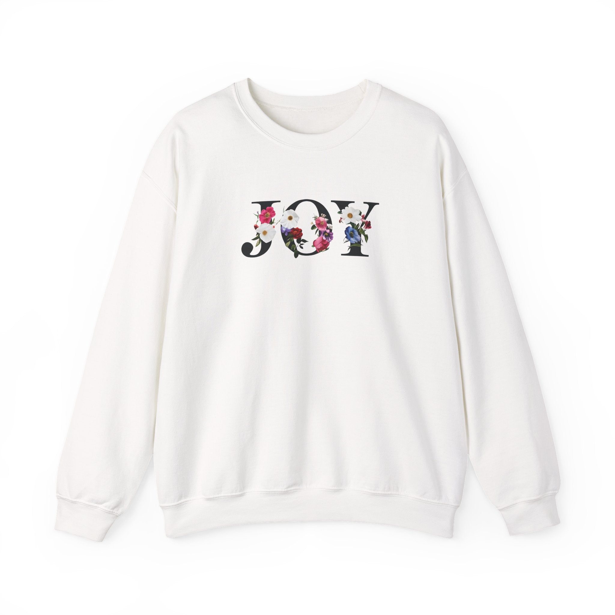 JOY Christian Gildan Unisex Crewneck Sweatshirt | Faith Top | Christian Gift