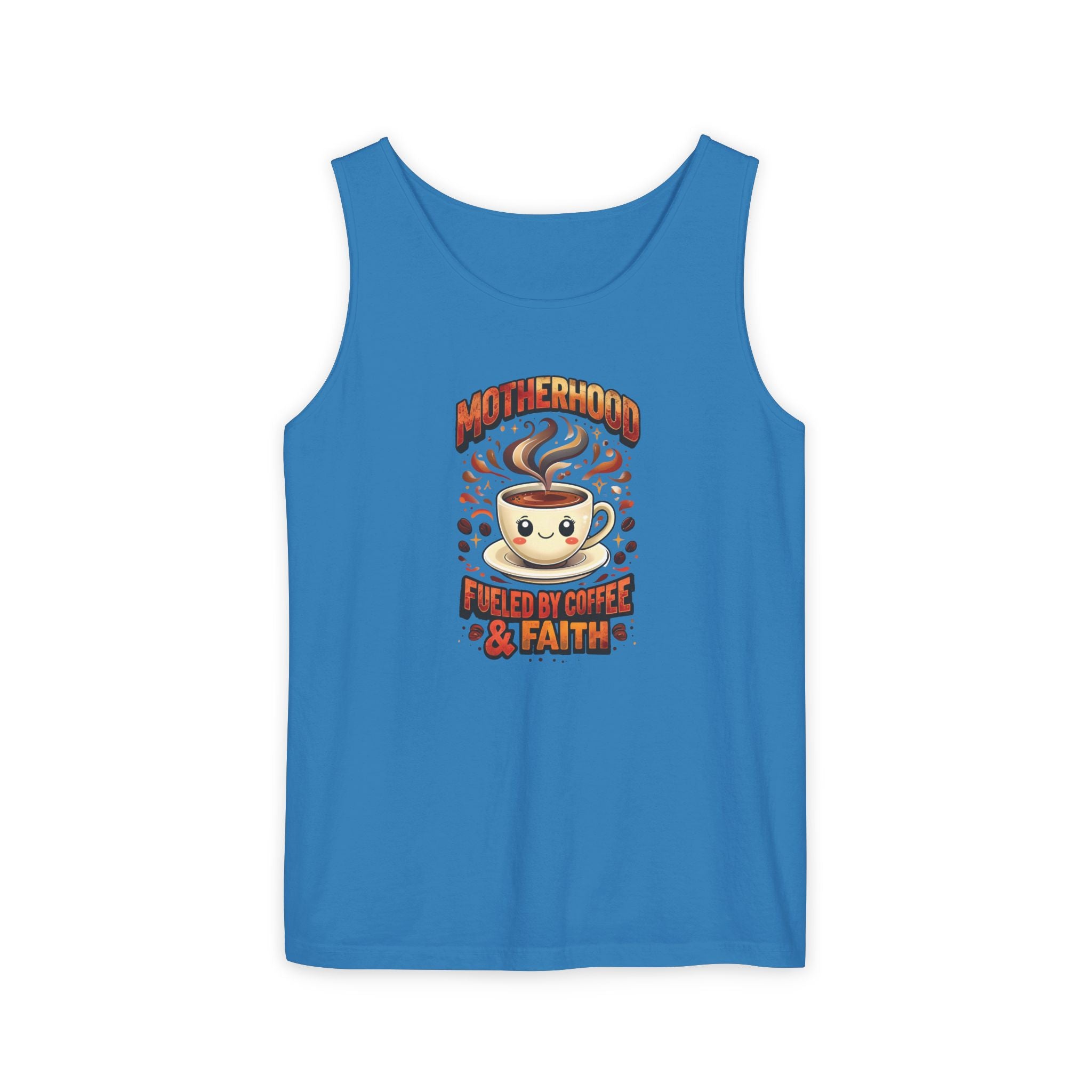 Motherhood Comfort Colors Tank Top | Relaxed Garment-Dyed Cotton Tee | Women’s Gift
