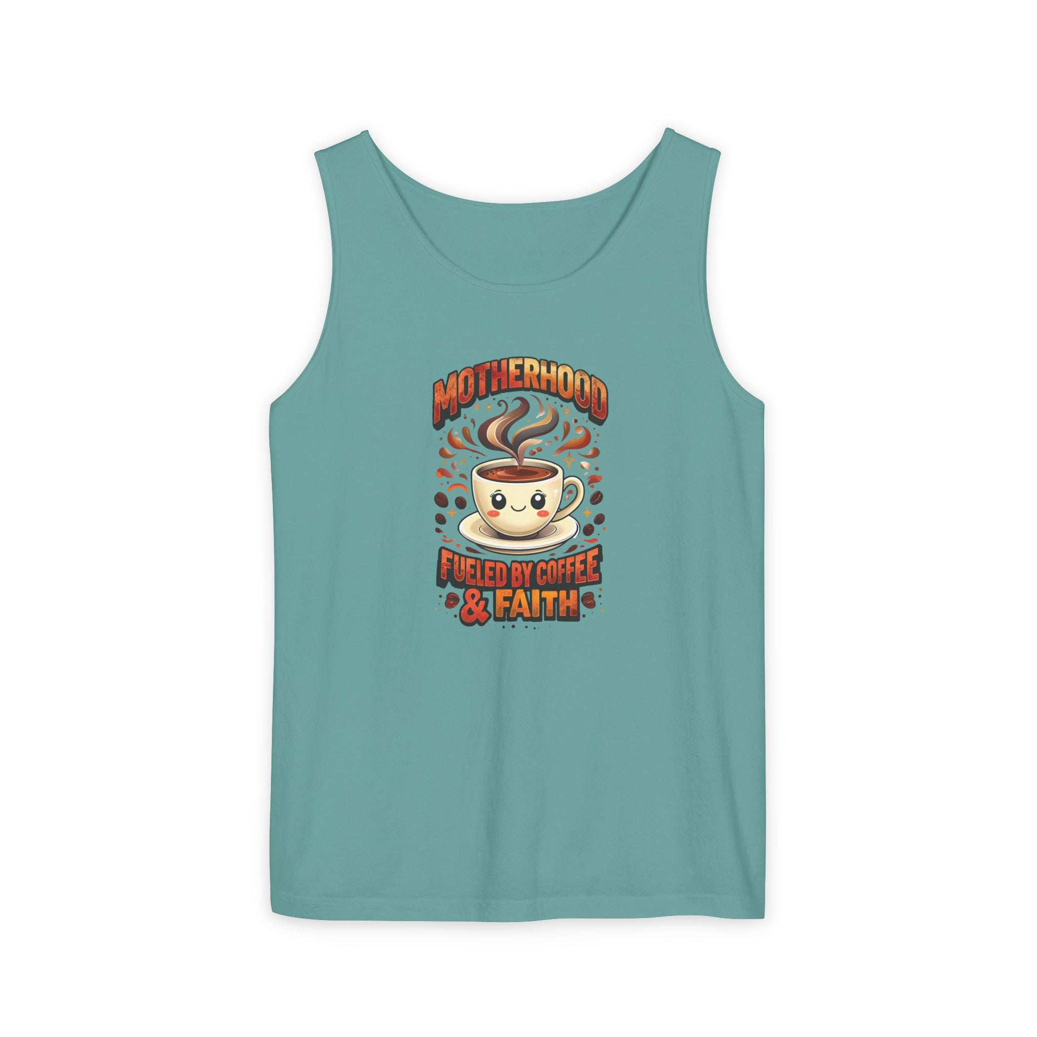 Motherhood Comfort Colors Tank Top | Relaxed Garment-Dyed Cotton Tee | Women’s Gift