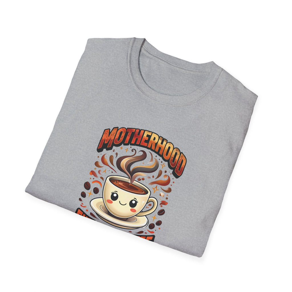 Motherhood Fueled By Coffee & Faith Gildan tshirt | Christian Mom Shirt and gift