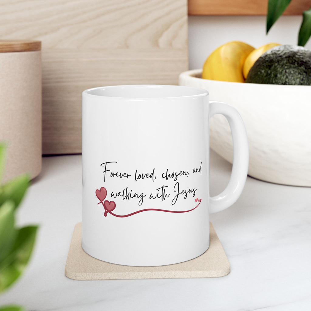 Jesus Coffee Mug | Christian Ceramic Mug | 11oz, 15oz | Christian Gift