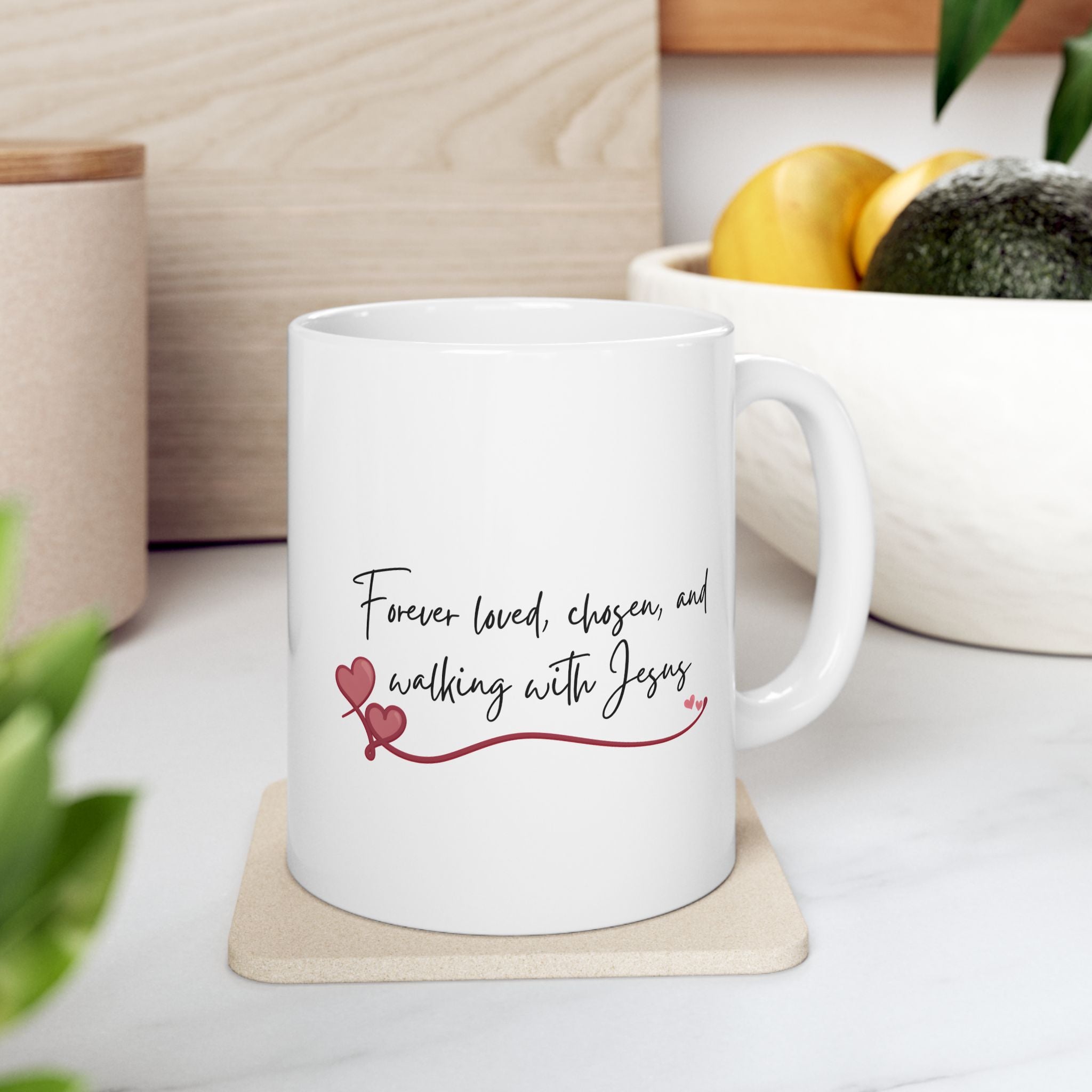 Jesus Coffee Mug | Christian Ceramic Mug | 11oz, 15oz | Christian Gift