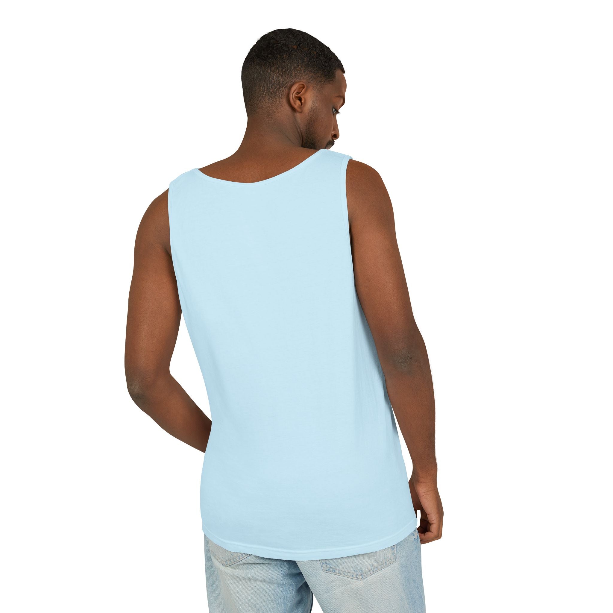 He Leads Me Beside Still Water Unisex Comfort Colors Tank Top | Psalms 23 | Christian Gift