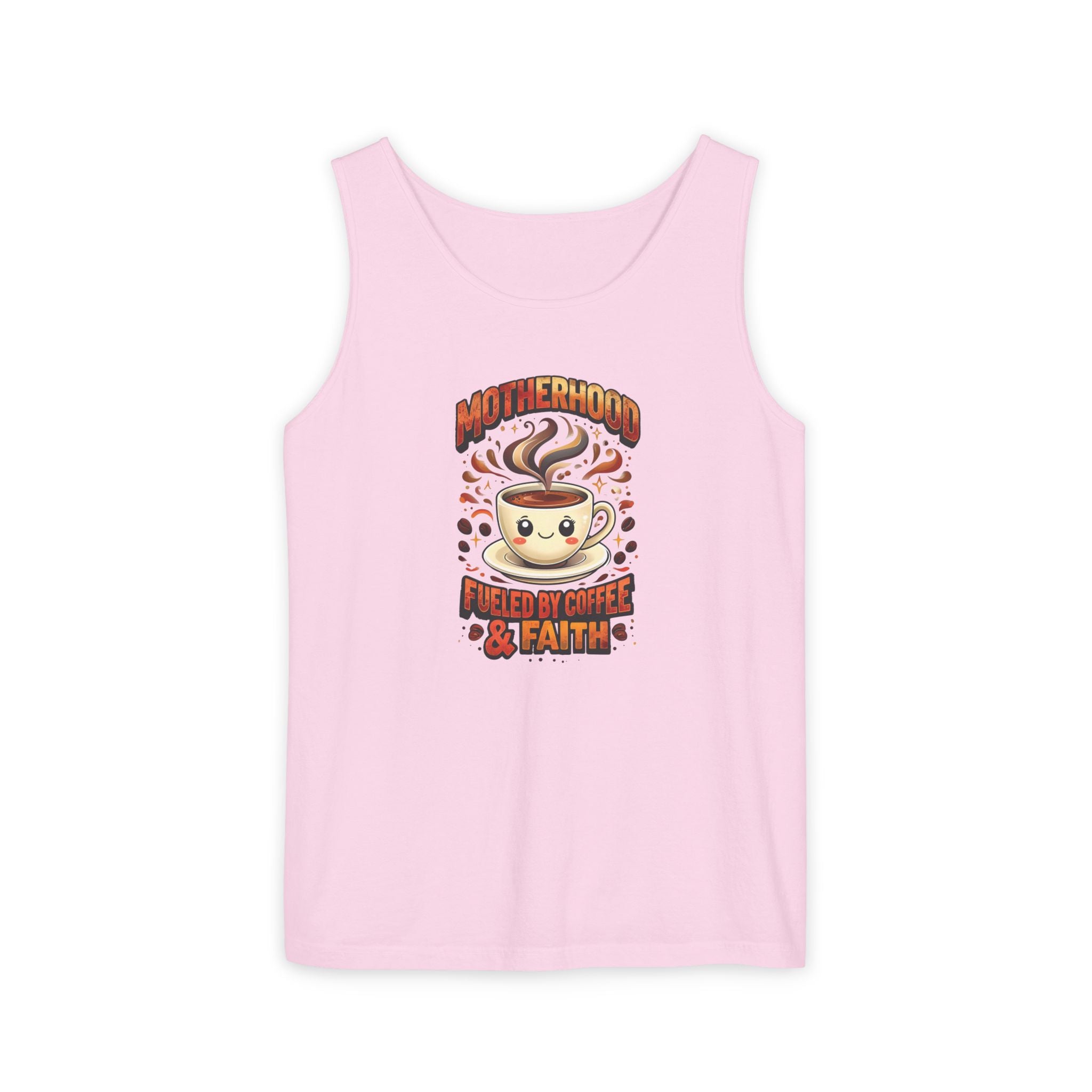 Motherhood Comfort Colors Tank Top | Relaxed Garment-Dyed Cotton Tee | Women’s Gift