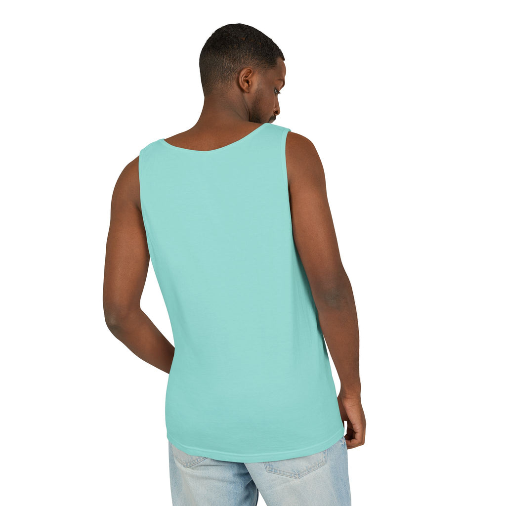 He Leads Me Beside Still Water Unisex Comfort Colors Tank Top | Psalms 23 | Christian Gift
