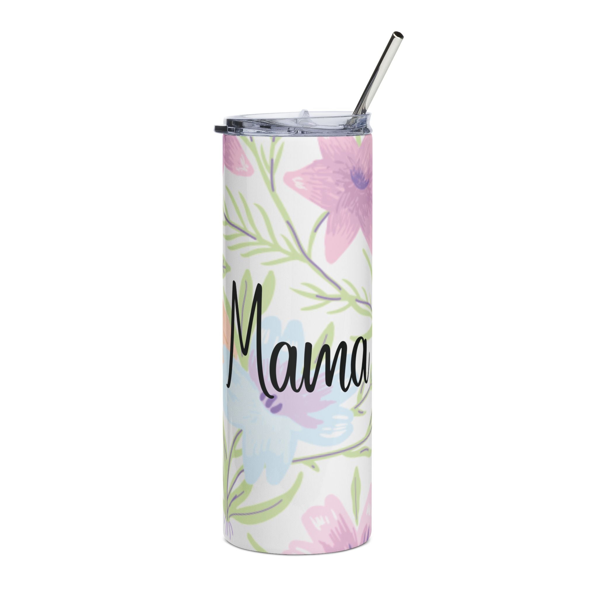 Blessed Mama 20oz Tumbler | Christian Mom Gift | Stainless Steel Travel Cup | Mother’s Day Gift for Mom