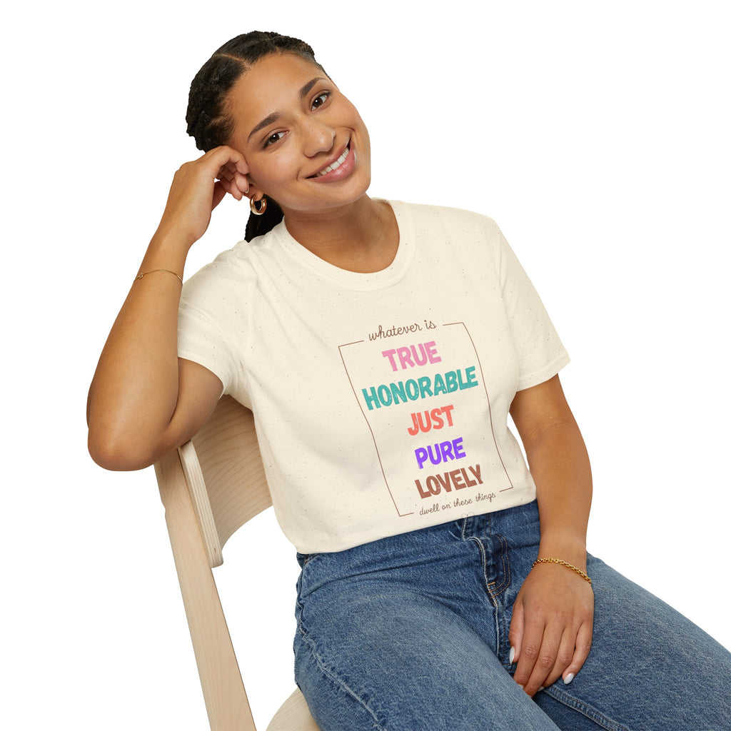 Philippians 4 Gildan Christian T-Shirt | Faith-Based Apparel | Bible Verse Tee | Christian Gift Idea | Inspirational Jesus Shirt