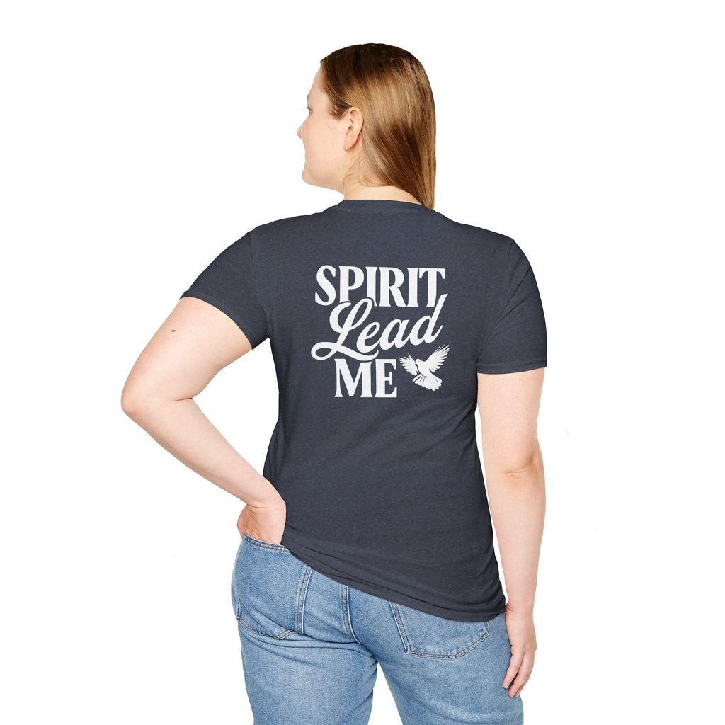 Spirit Lead Me Christian T-Shirt – Bible Verse Shirt | Faith-Based Apparel for Women