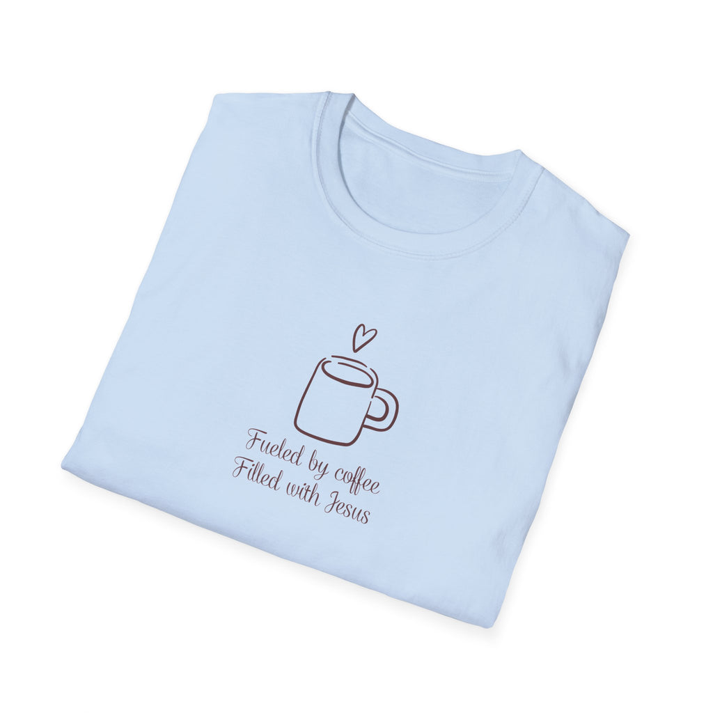 Christian Coffee and Jesus Gildan Unisex Tshirt | Faith Based Graphic Tee | Christian Gift