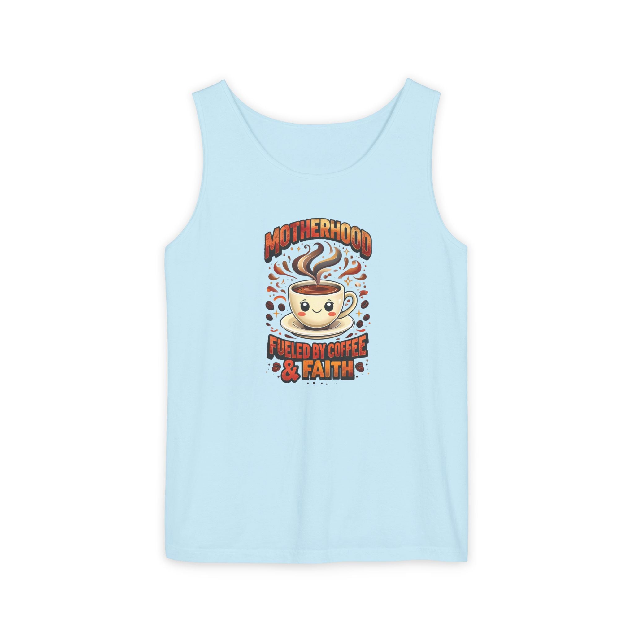 Motherhood Comfort Colors Tank Top | Relaxed Garment-Dyed Cotton Tee | Women’s Gift