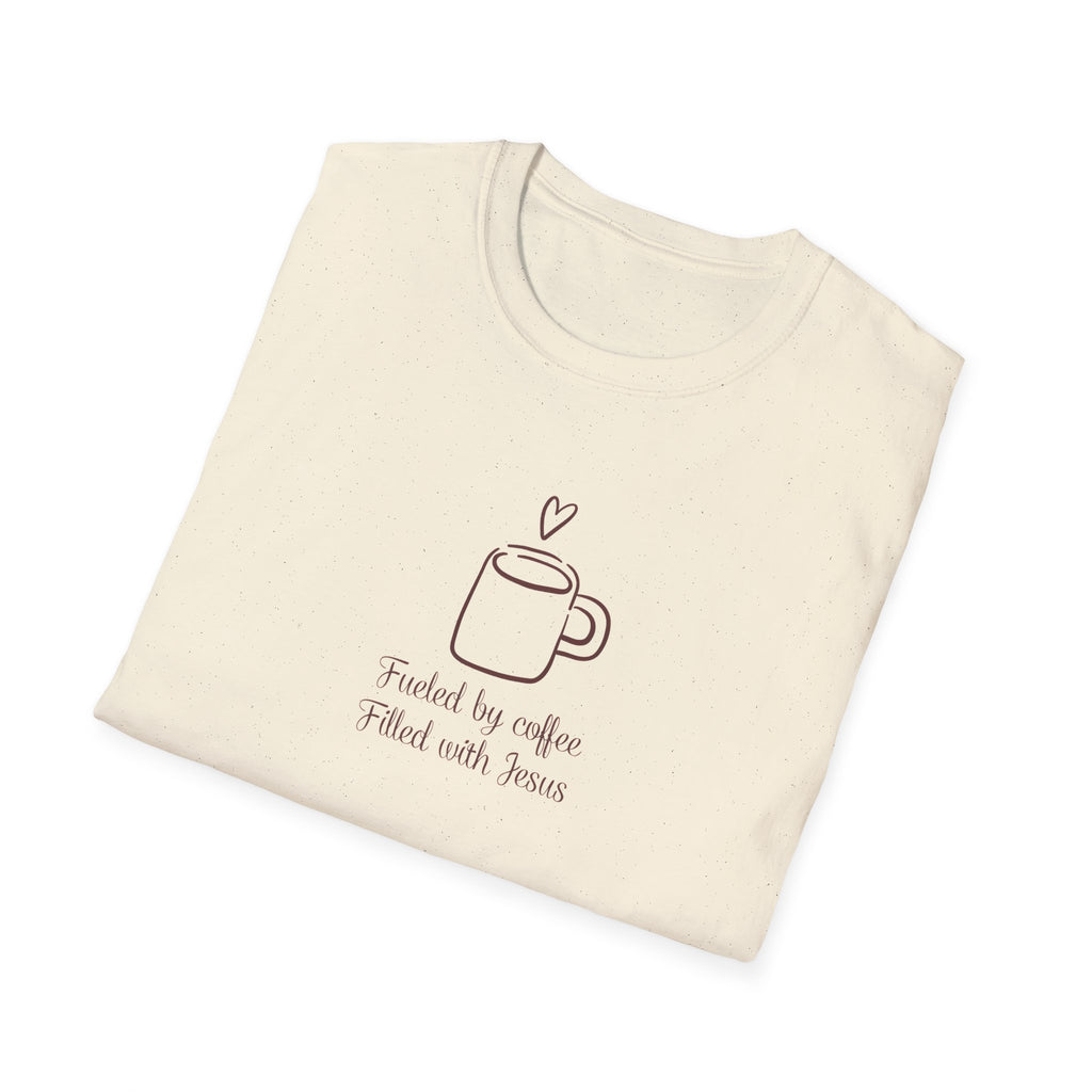 Christian Coffee and Jesus Gildan Unisex Tshirt | Faith Based Graphic Tee | Christian Gift