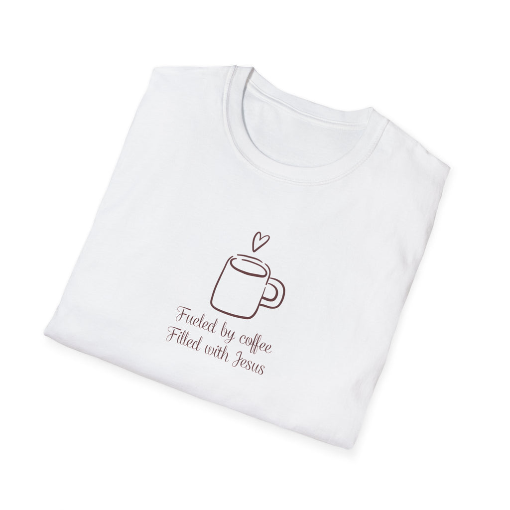 Christian Coffee and Jesus Gildan Unisex Tshirt | Faith Based Graphic Tee | Christian Gift
