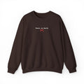 Peace on Earth Christian Embroidered Crewneck Gildan Unisex Sweatshirt | Faith Gift