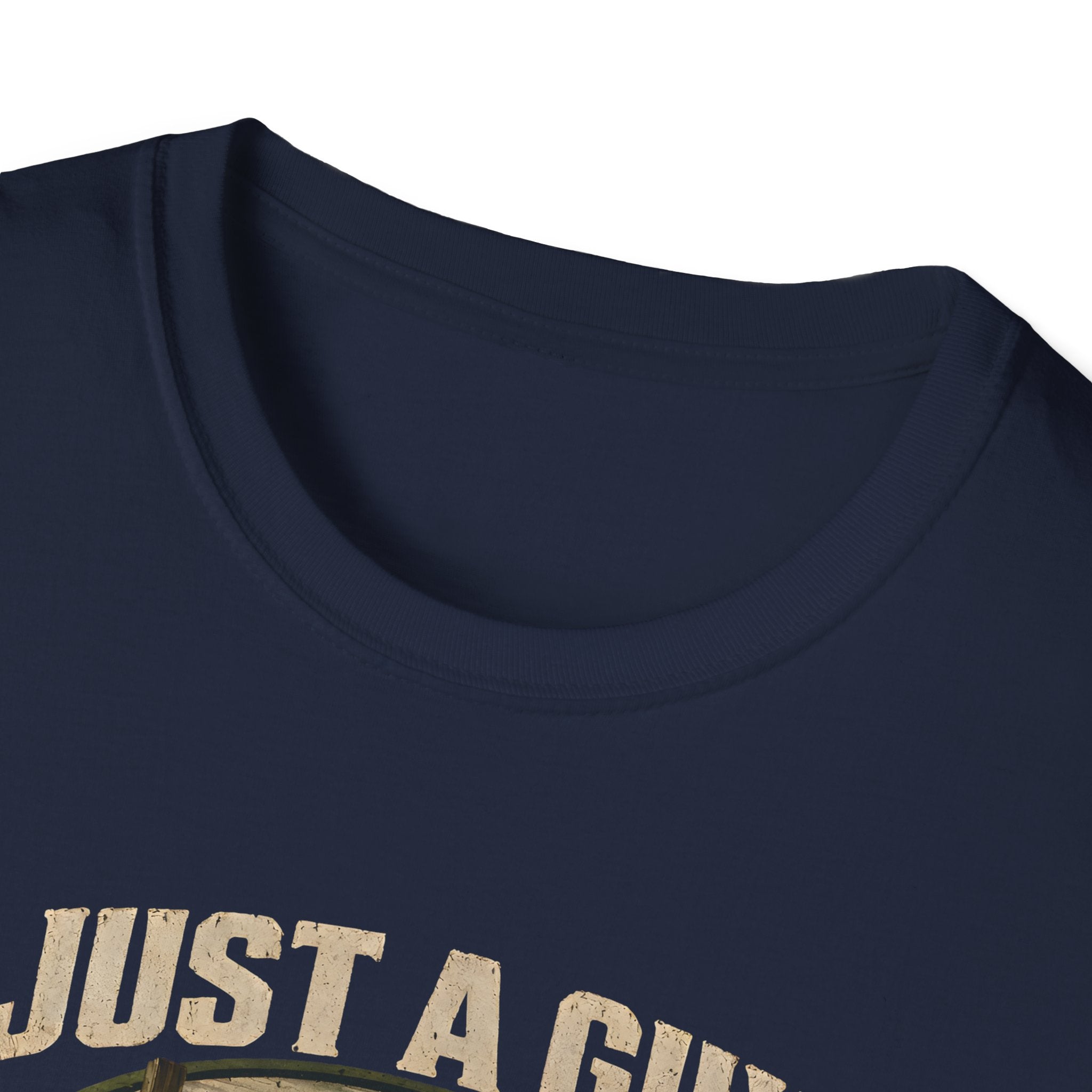 Just A Guy Who Loves Jesus And Gardening Gildan Christian T-Shirt for Men | Faith Based Gardening Shirt | Gardener Gift Tee