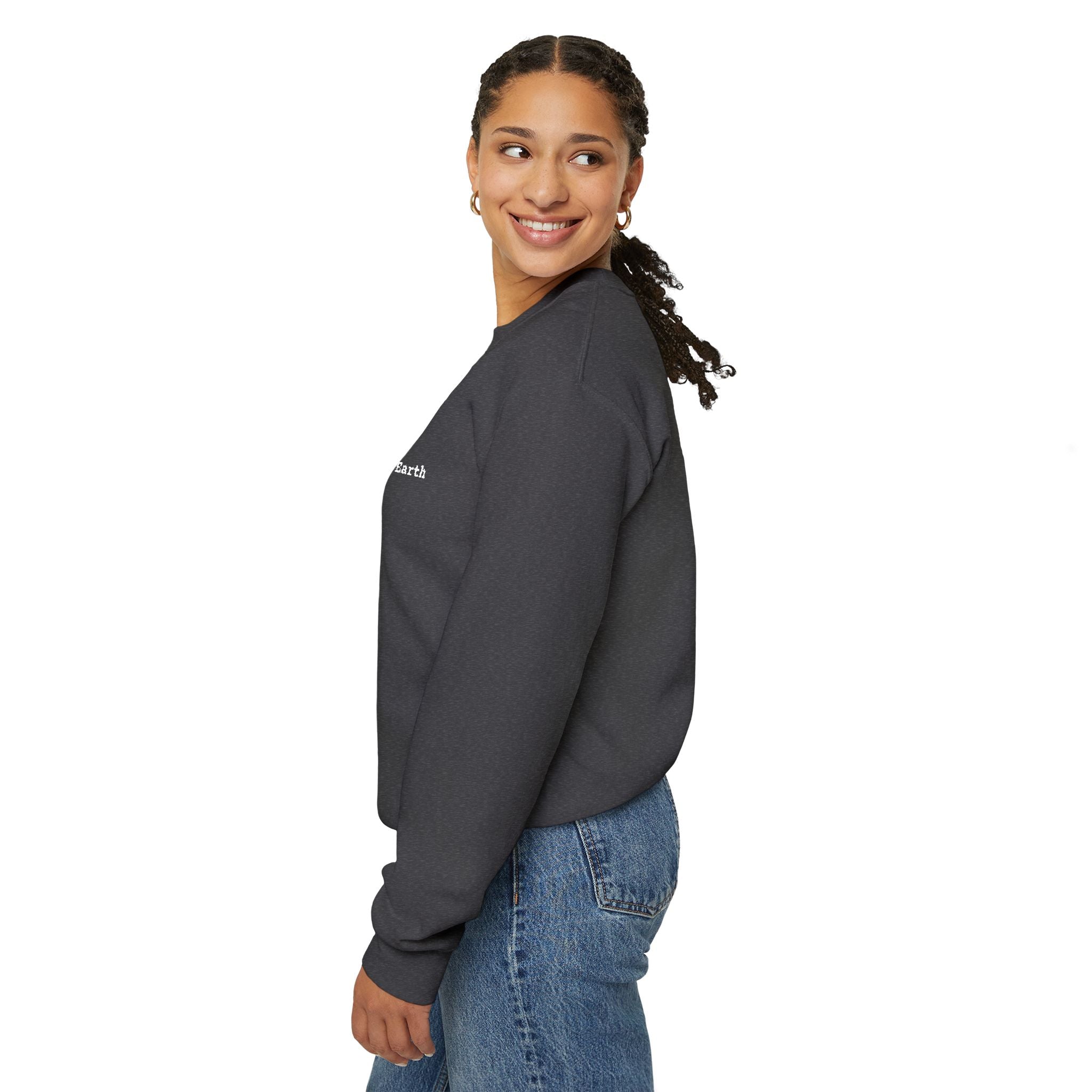 Peace on Earth Embroidered Gildan Christian Crewneck Unisex Sweatshirt | Christian gift | Christmas sweatshirt & gift