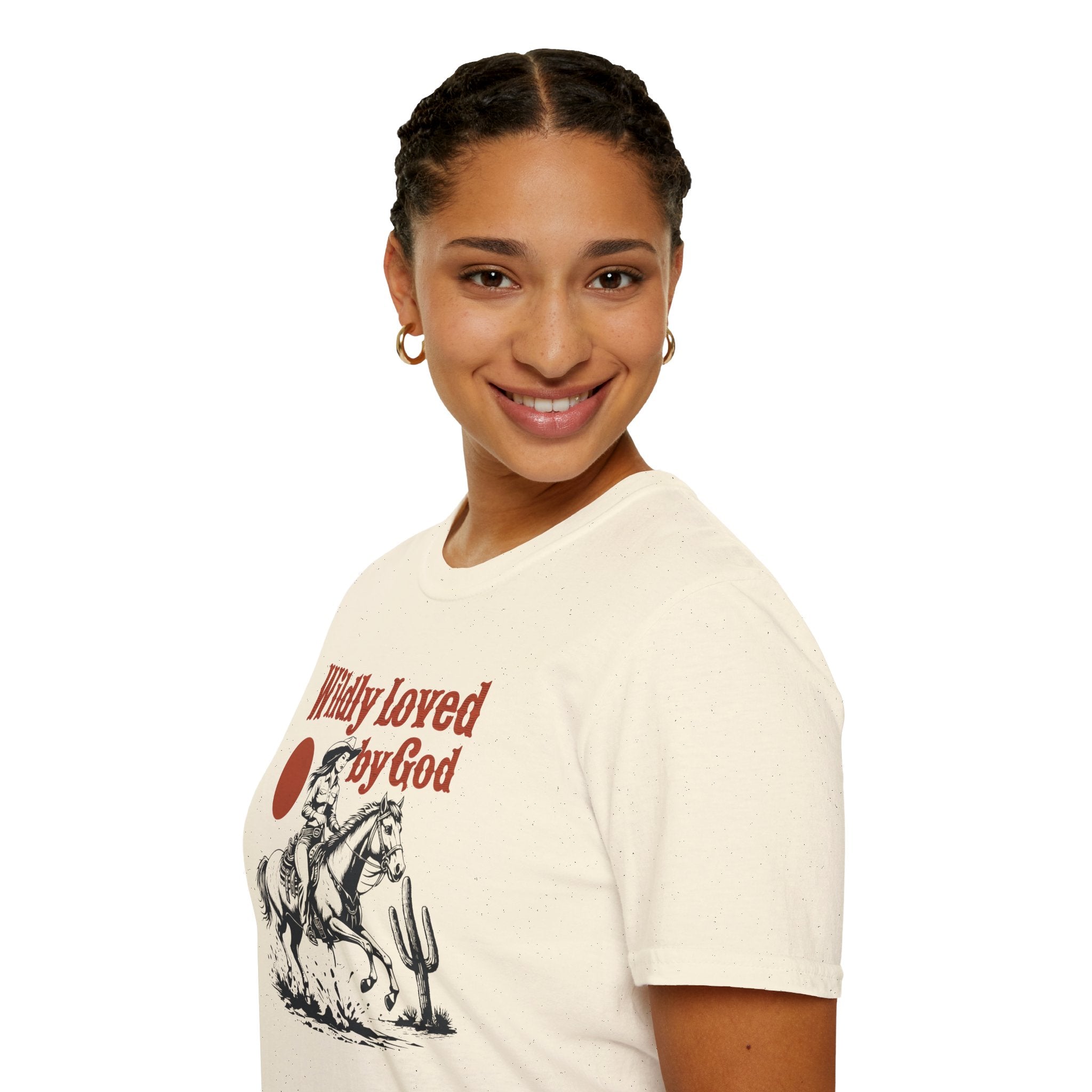 Wildly Loved by God Christian Gildan T-Shirt | Women’s Faith Shirt | Religious Gift Tee