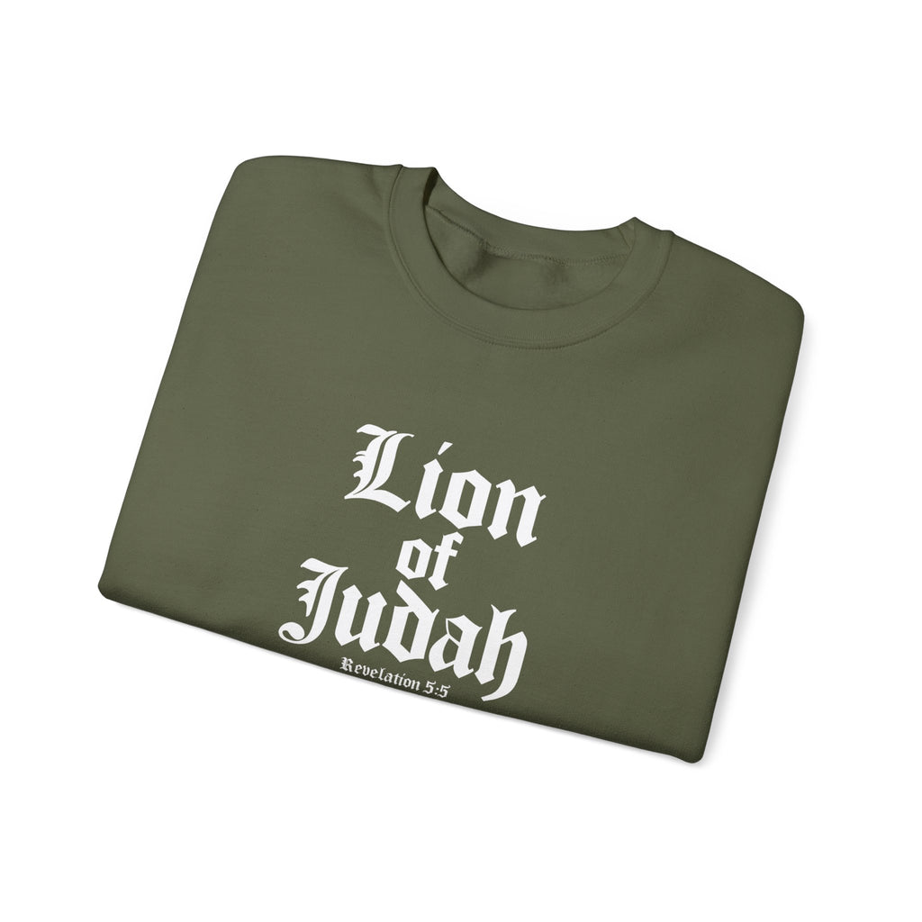 Lion of Judah Christian Gildan Unisex Sweatshirt | Crewneck Pullover | Christian Gift