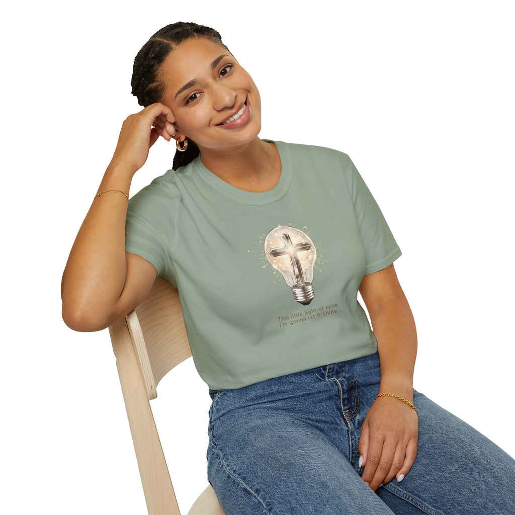 This Little Light of Mine Gildan Unisex Tshirt | Christian Gift