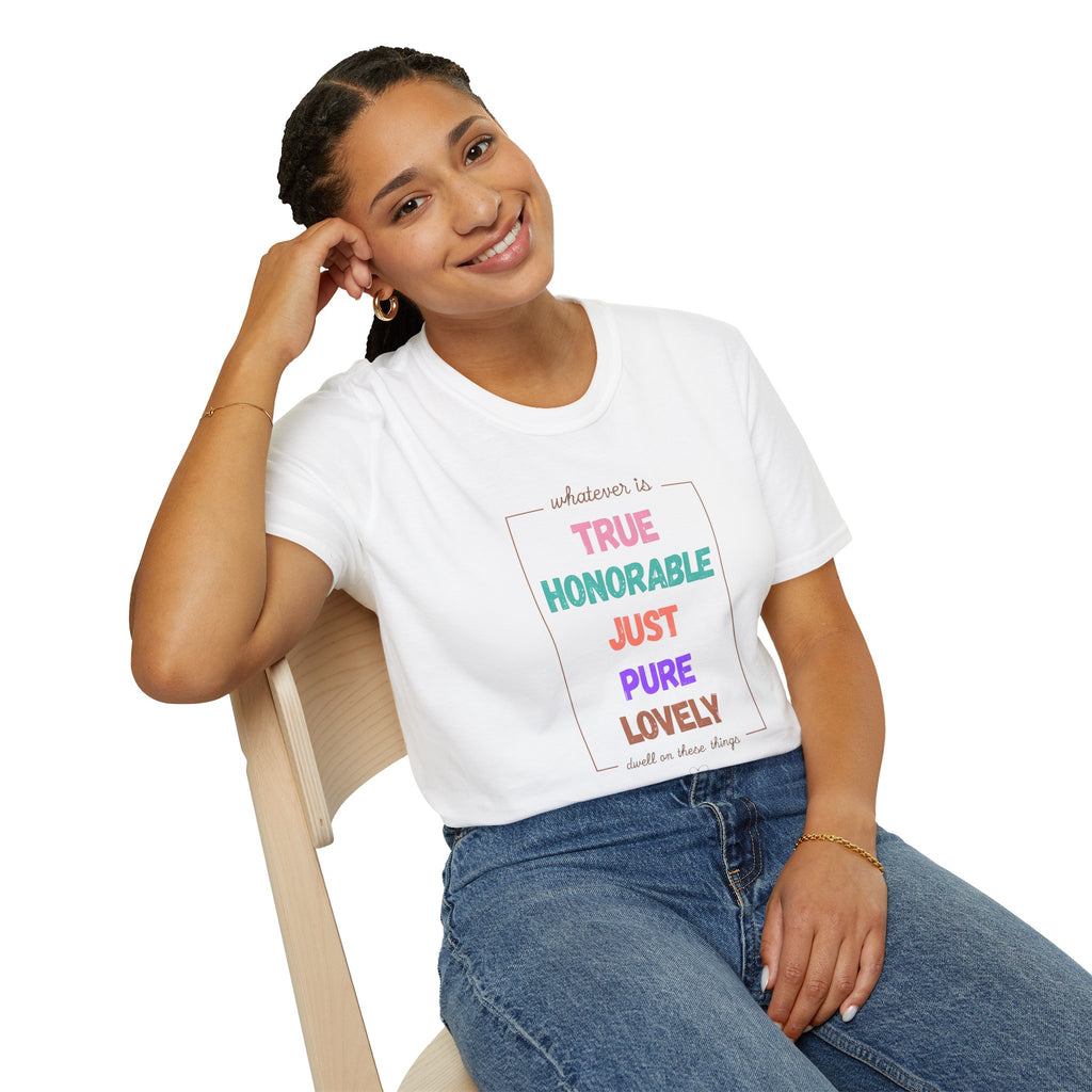 Philippians 4 Gildan Christian T-Shirt | Faith-Based Apparel | Bible Verse Tee | Christian Gift Idea | Inspirational Jesus Shirt