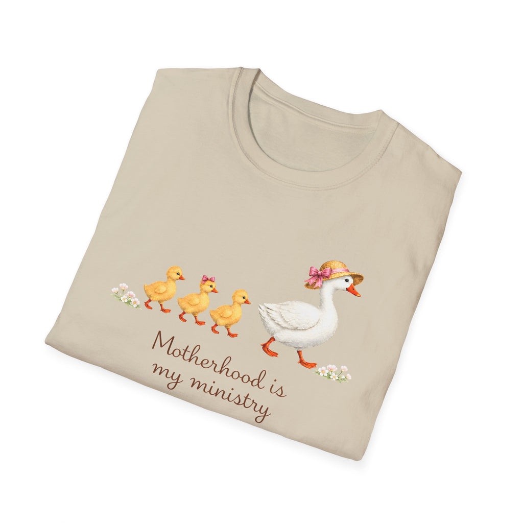 Motherhood Is My Ministry Gildan Tshirt | Christian Mom T-Shirt | Mother’s Day Gift