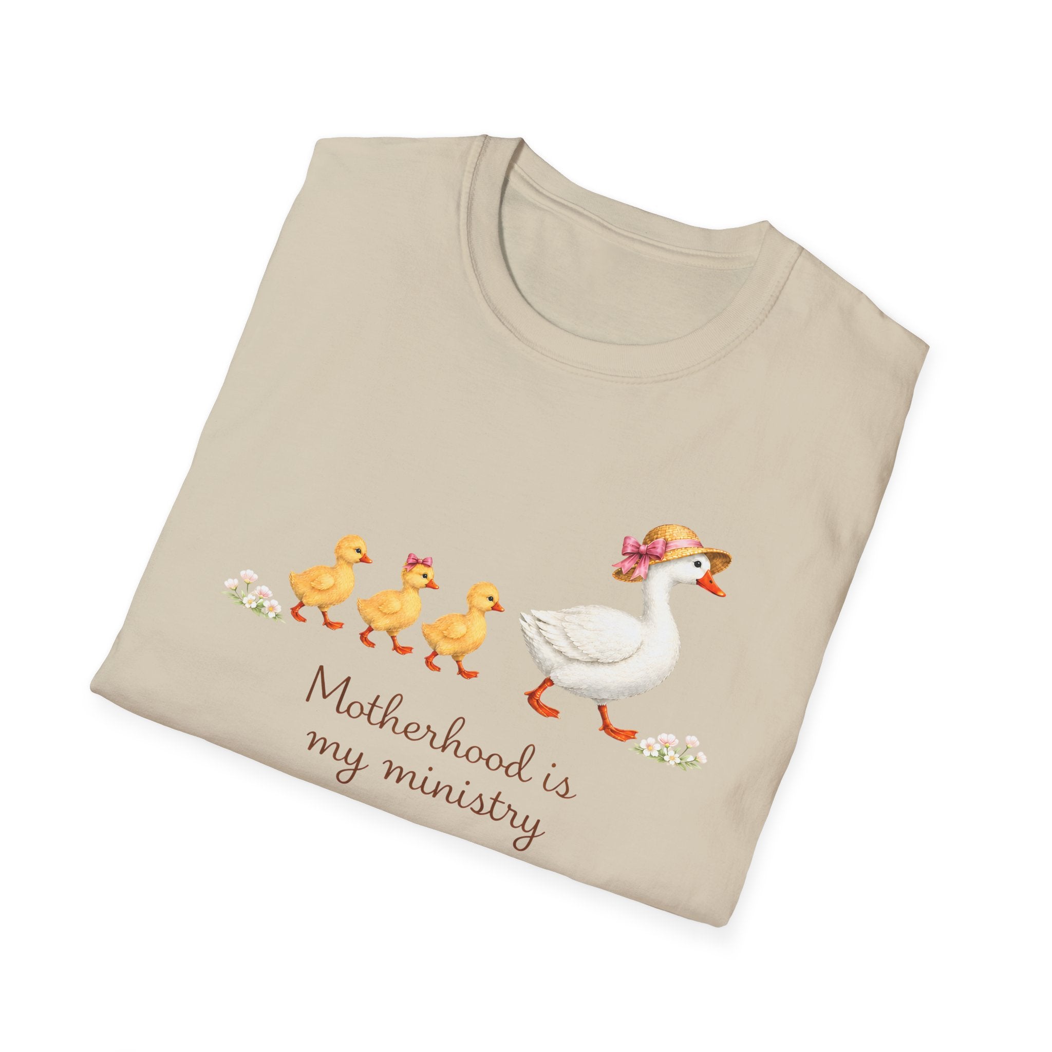 Motherhood Is My Ministry Gildan Tshirt | Christian Mom T-Shirt | Mother’s Day Gift