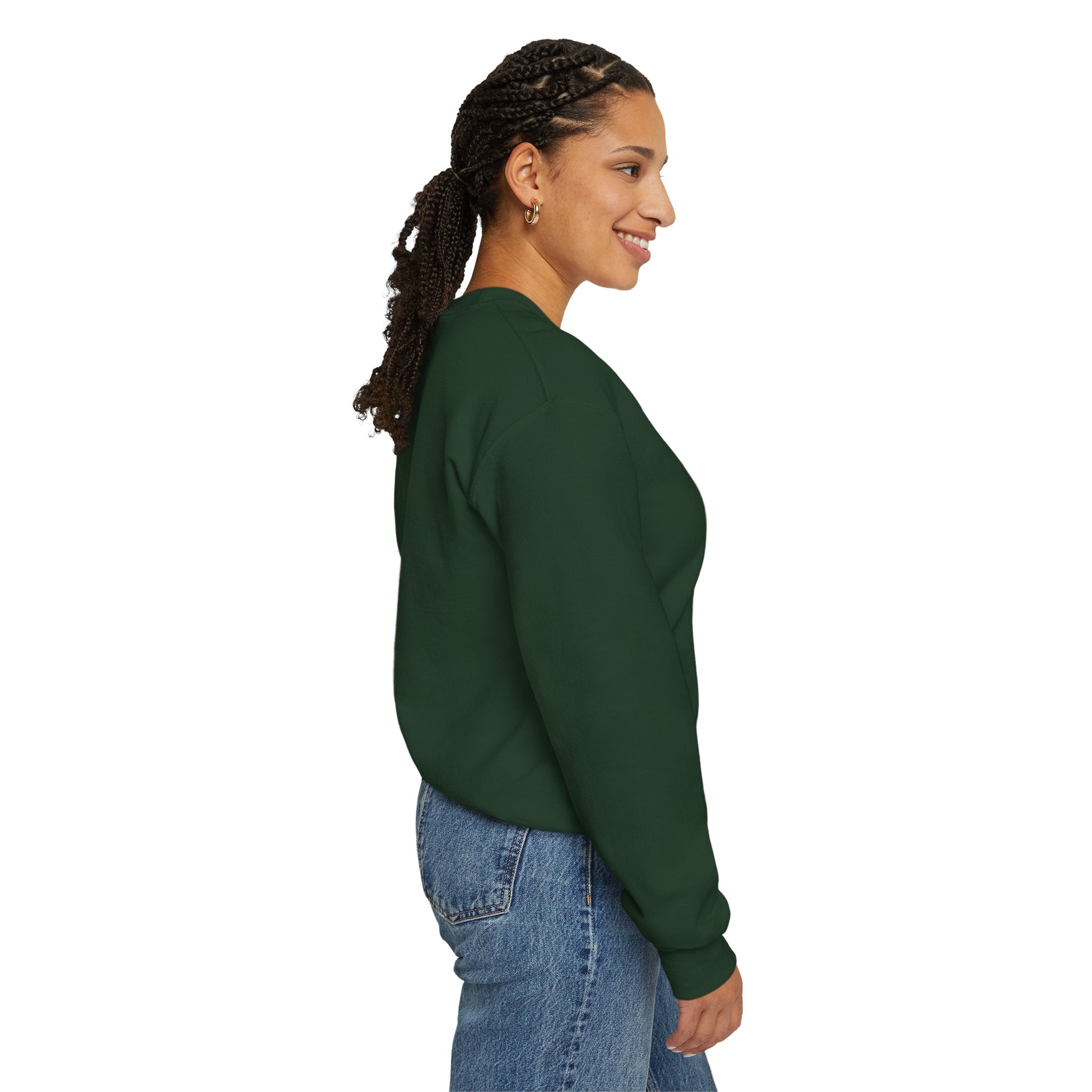 Jesus is King Gildan Unisex Crewneck Sweatshirt | Christian Apparel | Inspirational Gift | Cozy Everyday Wear