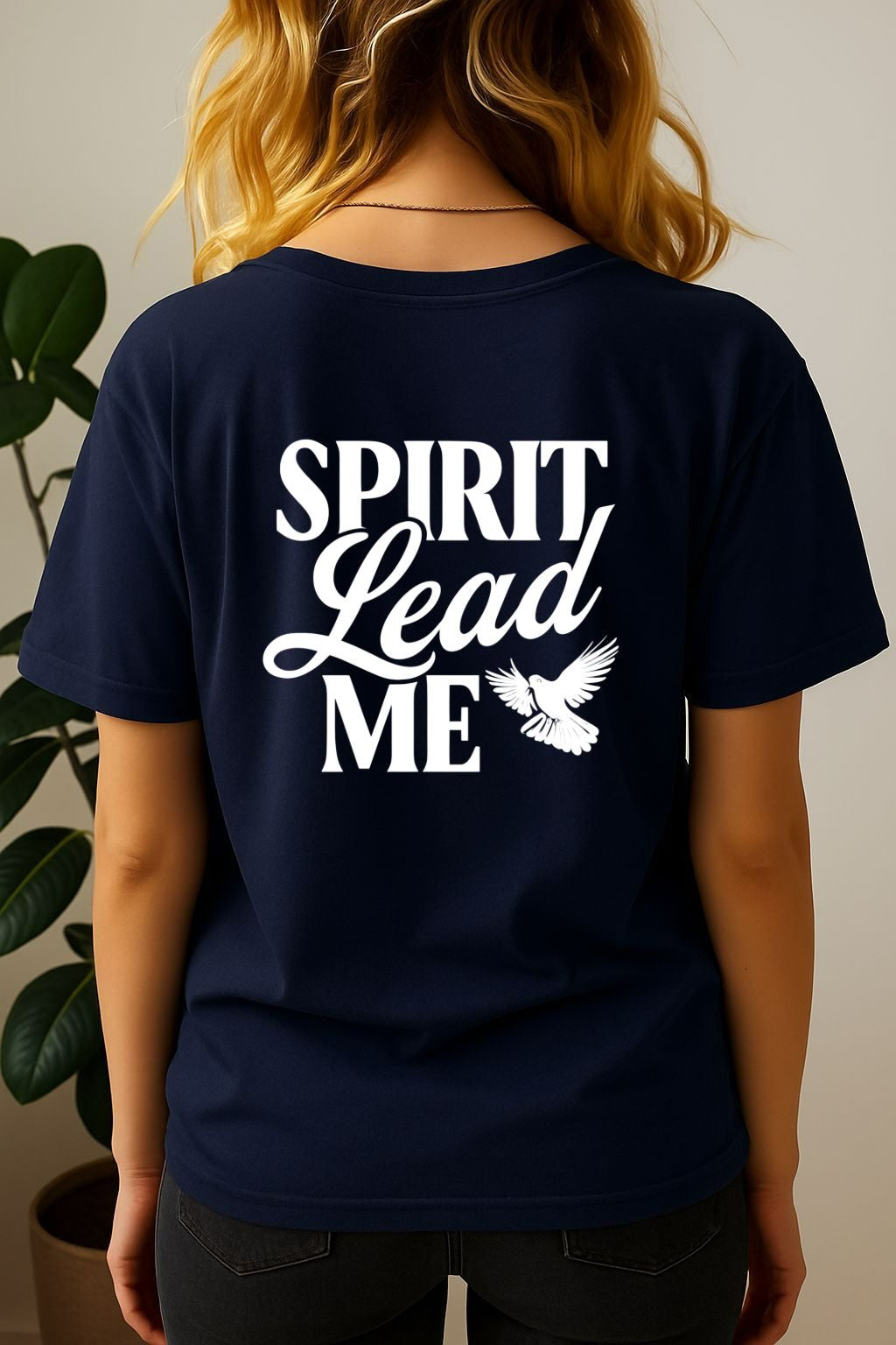 Spirit Lead Me Christian T-Shirt – Bible Verse Shirt | Faith-Based Apparel for Women